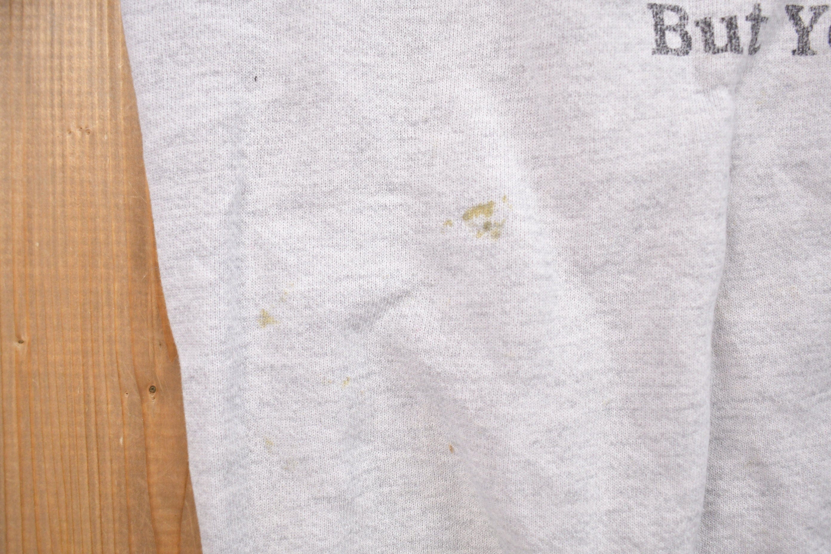 Vintage 1990s Lee Heavyweight Marine Crewneck Sweatshirt Men's Small - Image 4