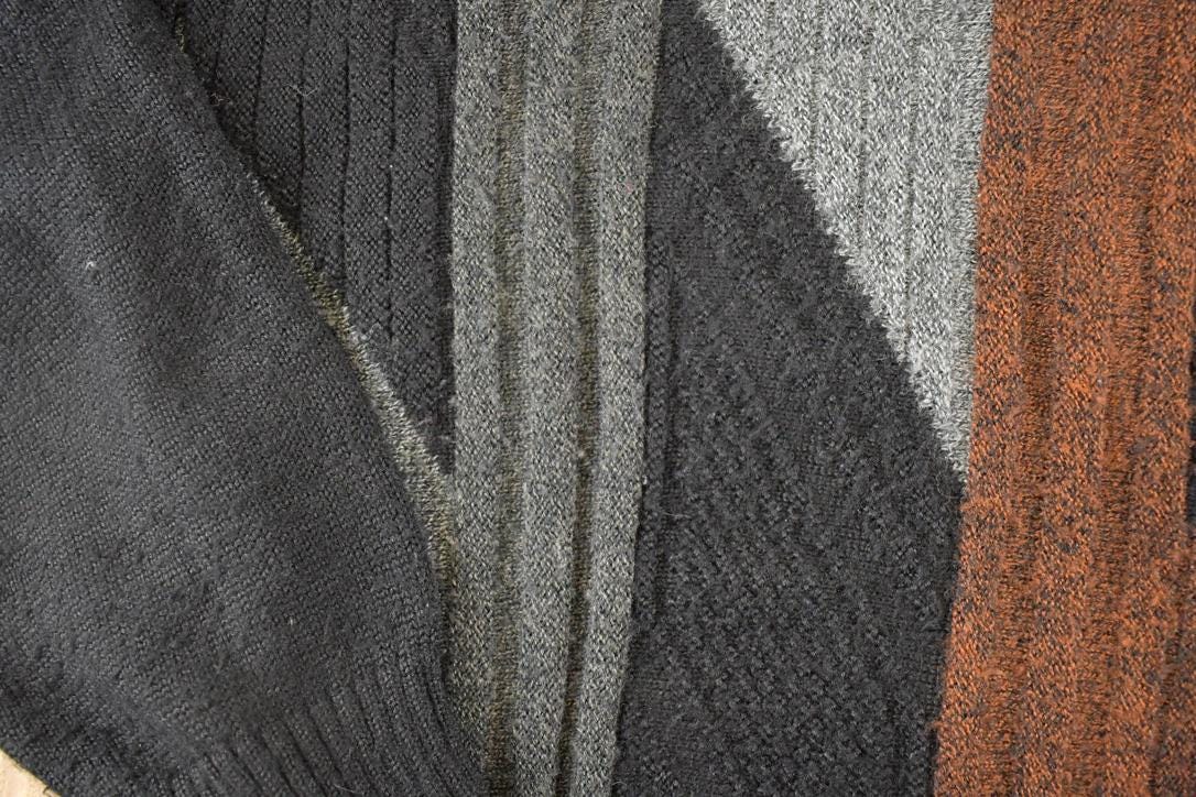 Vintage 1990s Leo Chevalier Knit Sweater Men's L - Image 3