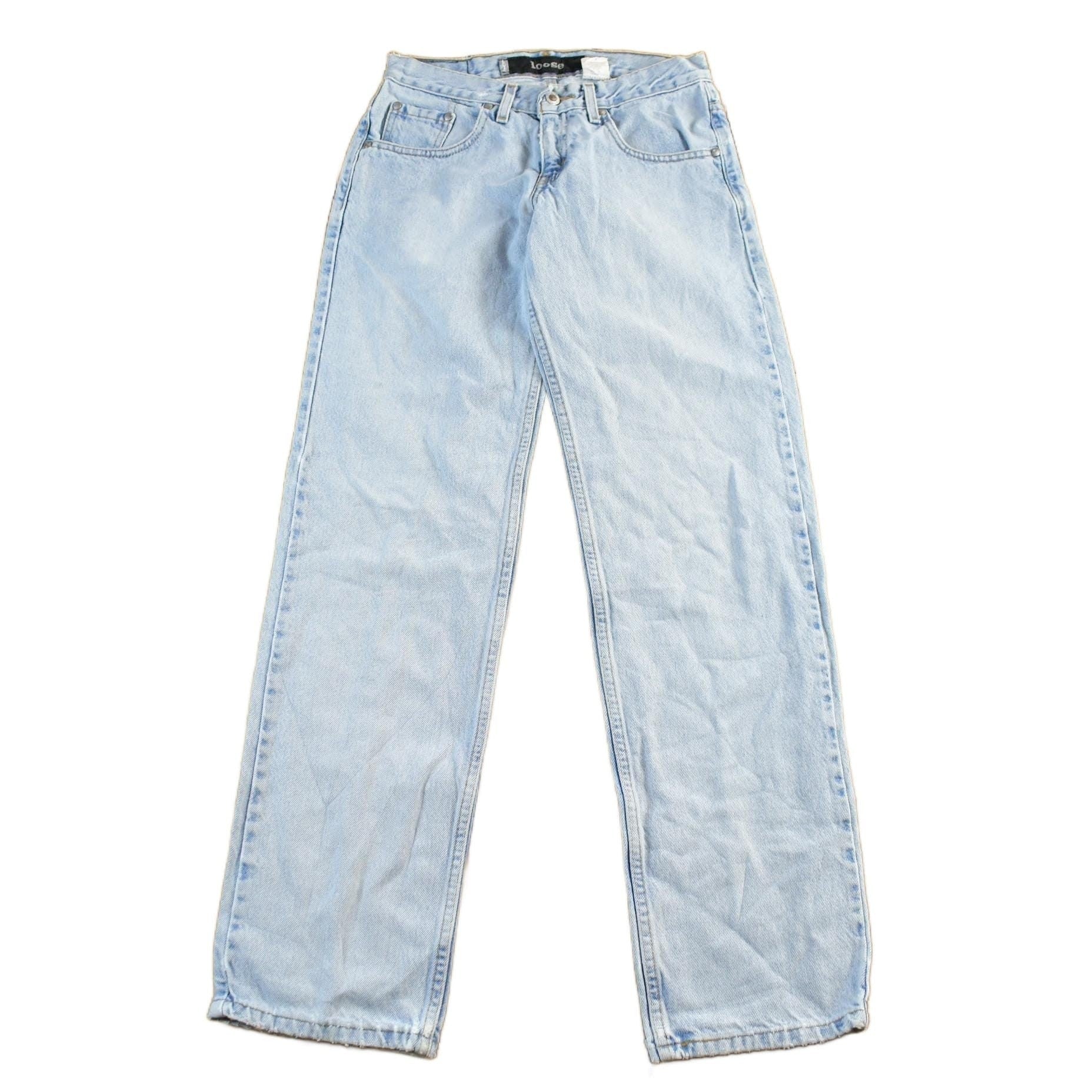 Vintage 1990s Levi Silver Tab Loose Denim Jeans Womens 28 x 32