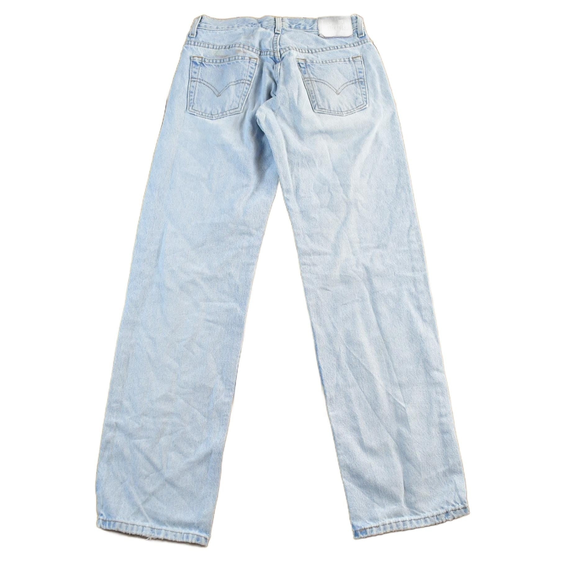 Vintage 1990s Levi Silver Tab Loose Denim Jeans Womens 28 x 32 - Image 2