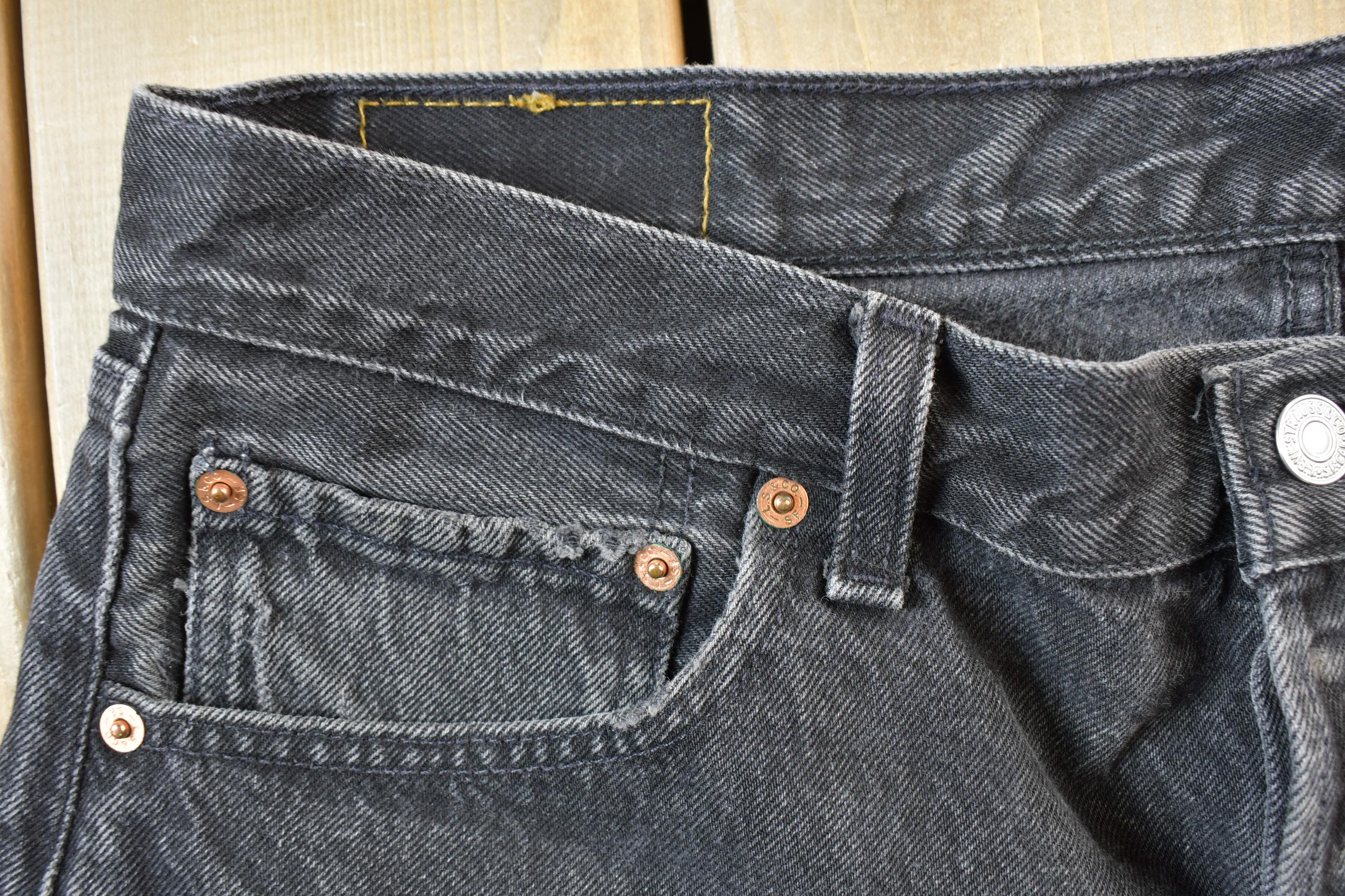 Vintage 1990s Levi's 501 Red Tab Jeans Men's 36 x 30 - Image 5