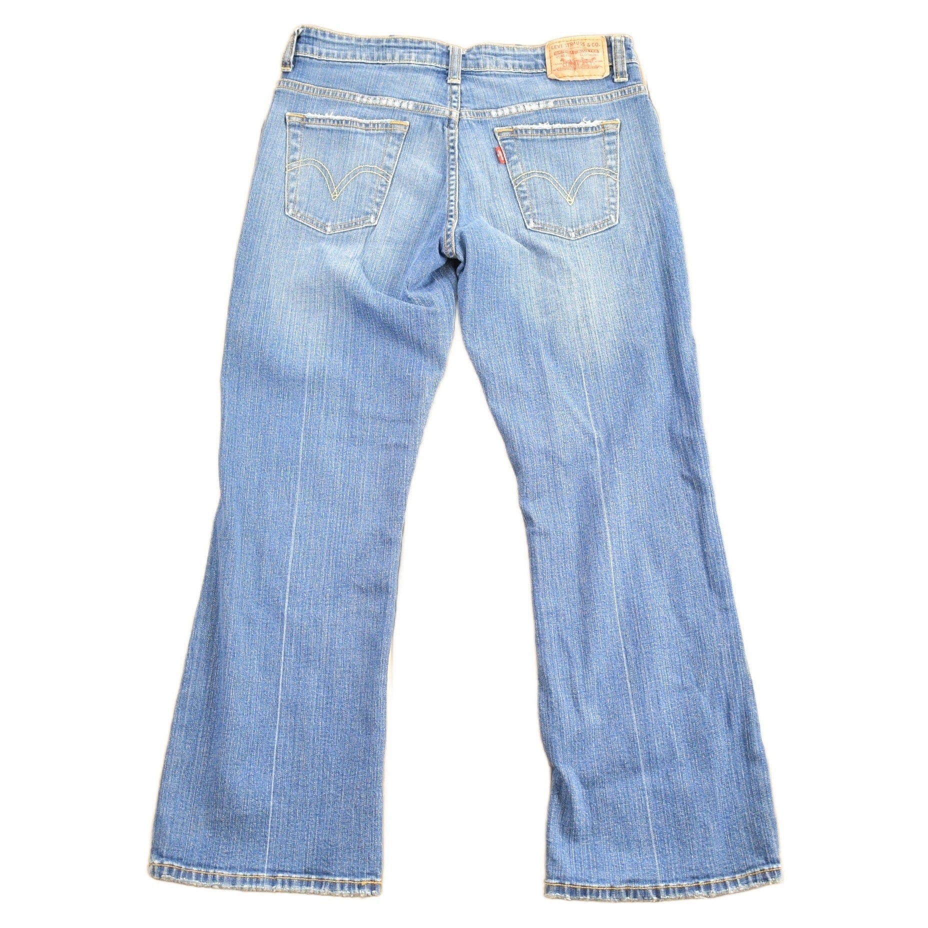 Vintage 1990s Levi's 515 Red Tab Jeans Men's 30 x 26 - Image 2