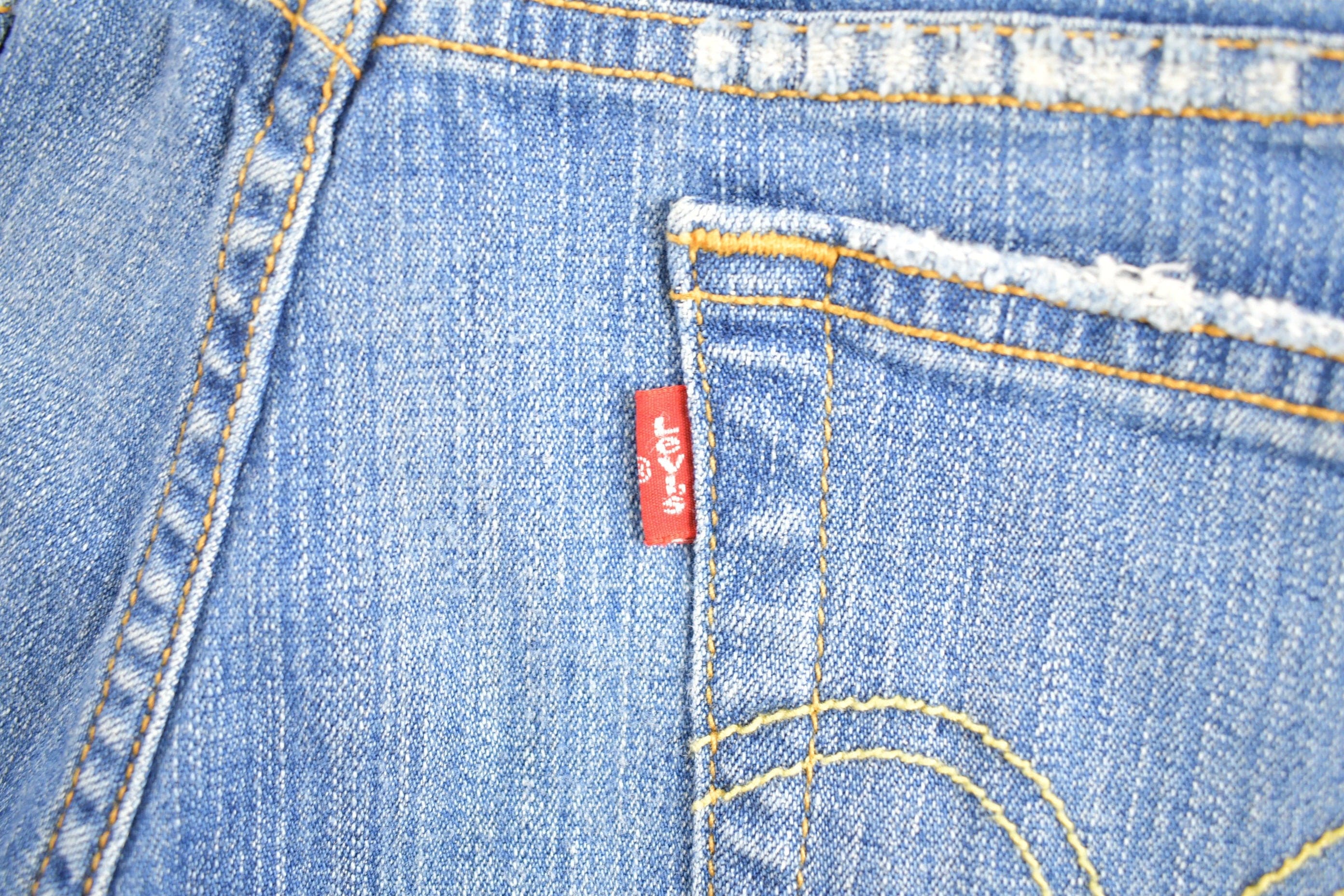 Vintage 1990s Levi's 515 Red Tab Jeans Men's 30 x 26 - Image 3