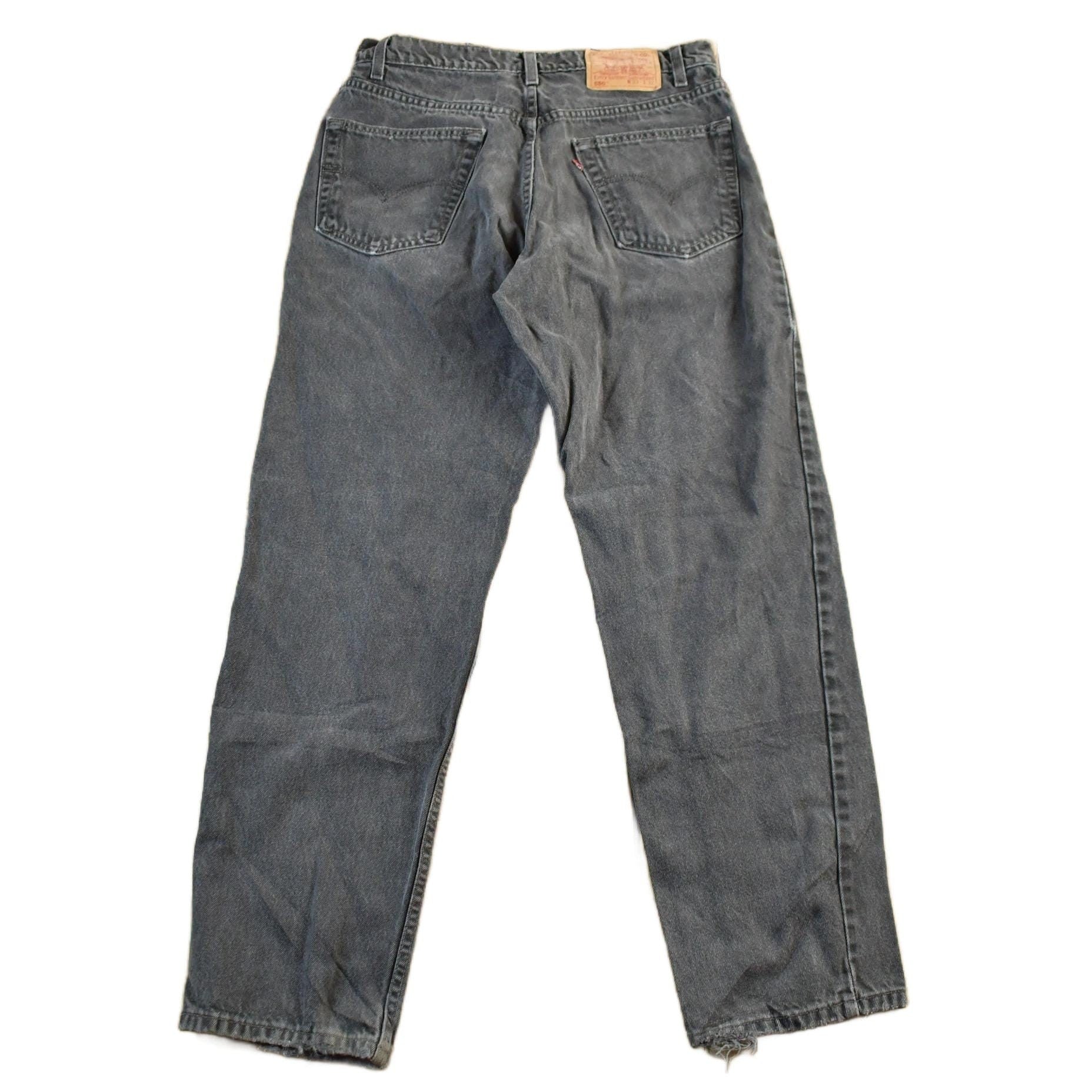 Vintage 1990s Levi's 550 Denim Jeans Men's 32 x 30 - Image 2