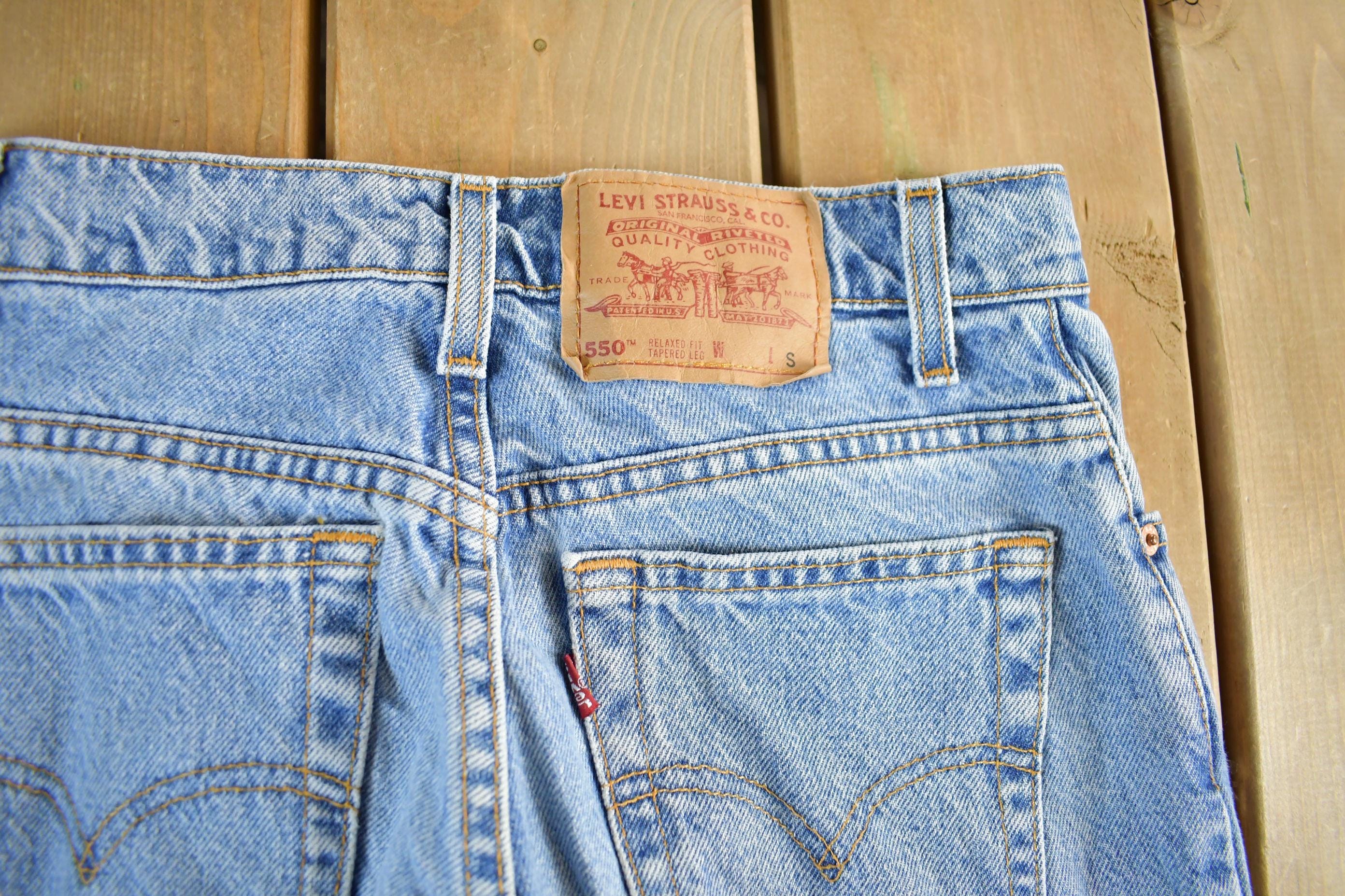 Vintage 1990s Levi's 550 Denim Jeans Women's 28 x 29 - Image 5