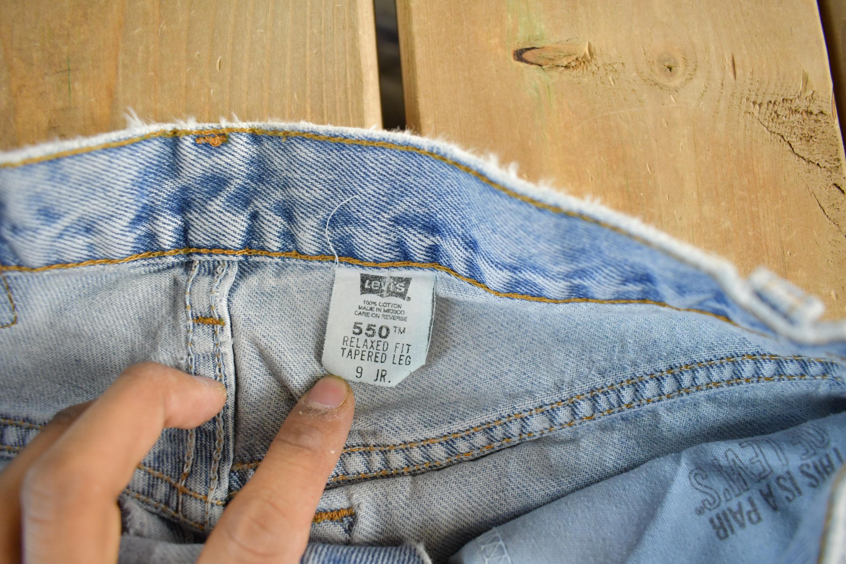 Vintage 1990s Levi's 550 Denim Jeans Women's 28 x 31 - Image 5