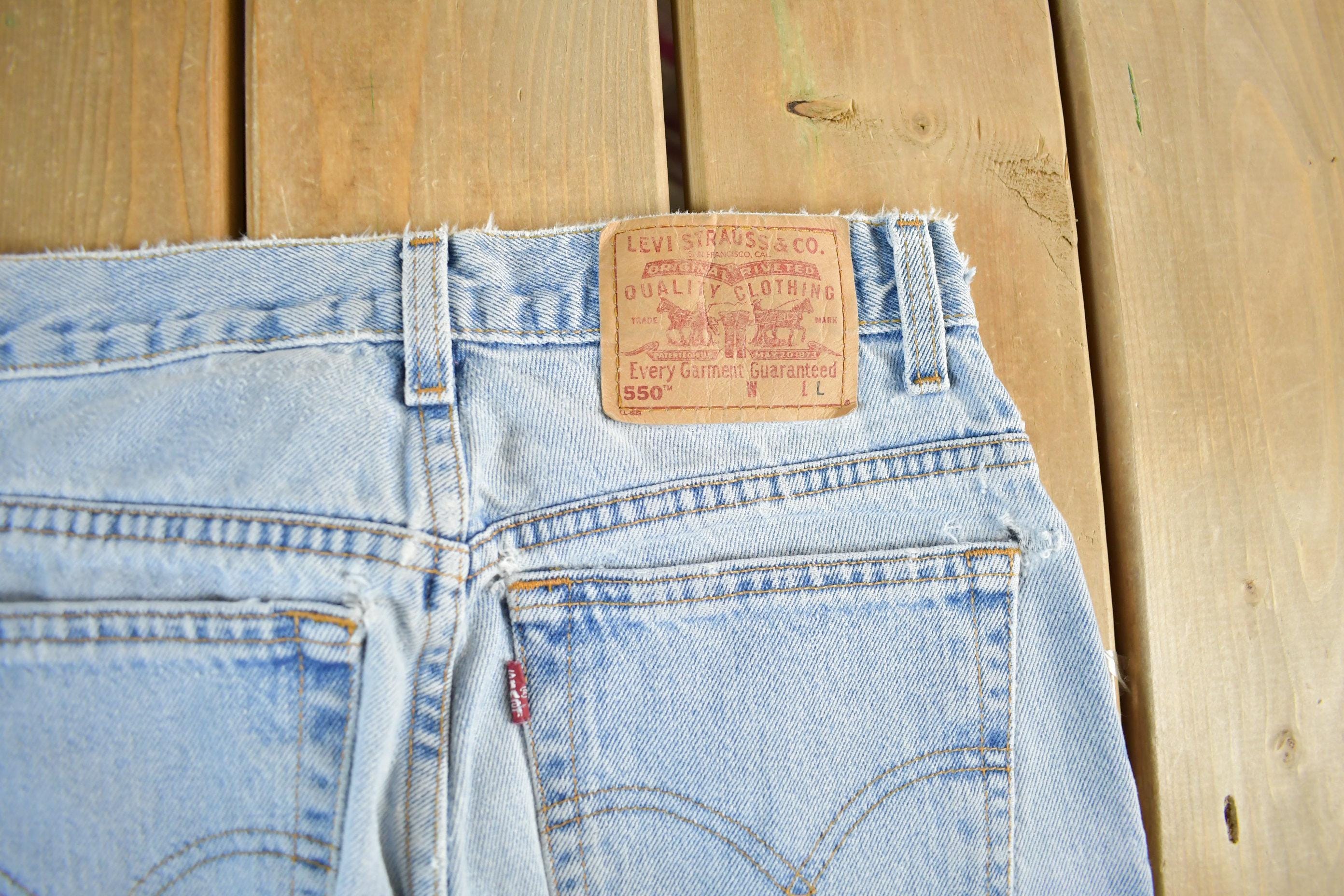 Vintage 1990s Levi's 550 Denim Jeans Women's 28 x 31 - Image 6