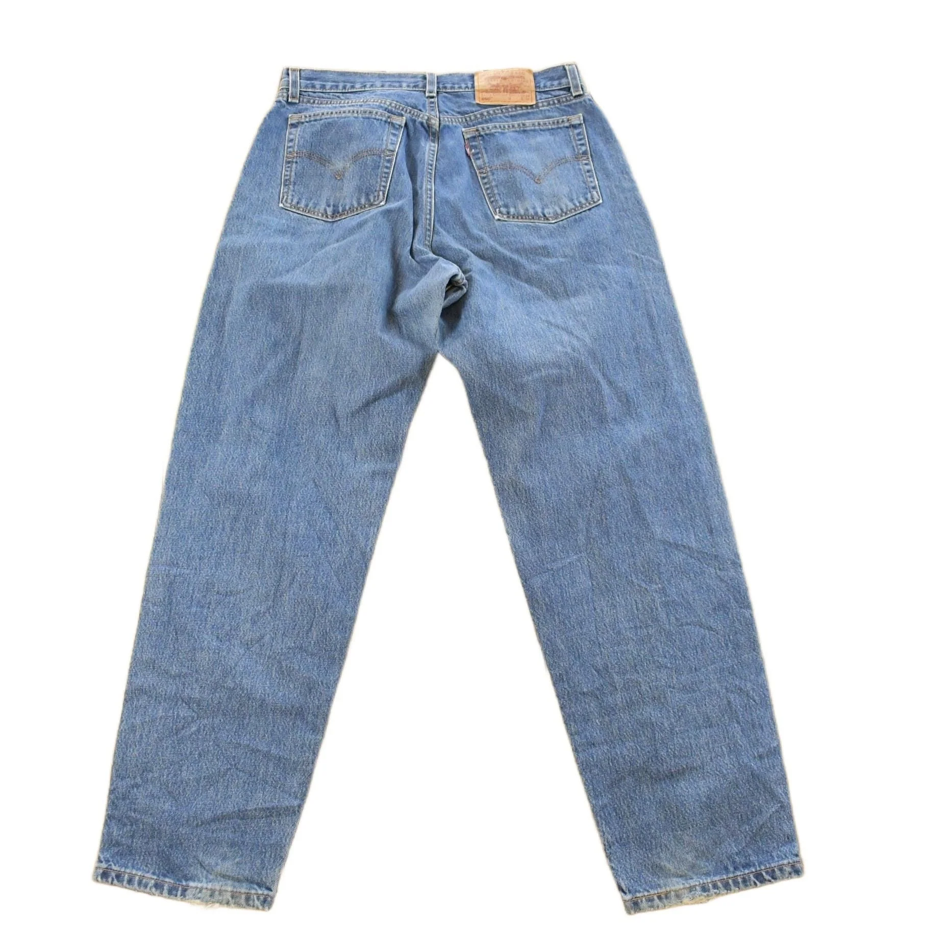 Vintage 1990s Levi's 560 Loose Straight Denim Jeans Women's 32 x 31 - Image 2
