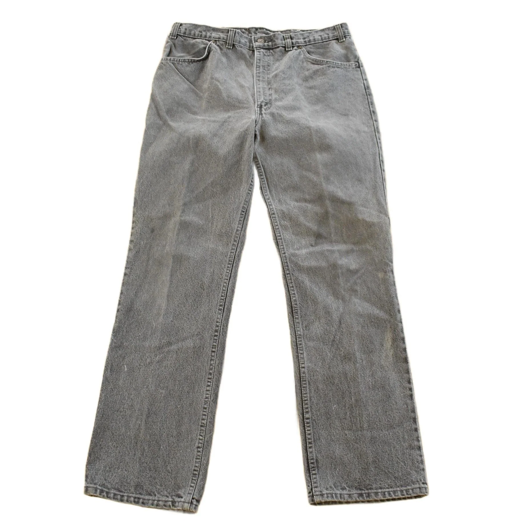 Vintage 1990s Levi's 619 Straight Orange Tab Denim Jeans Men's 36 x 31