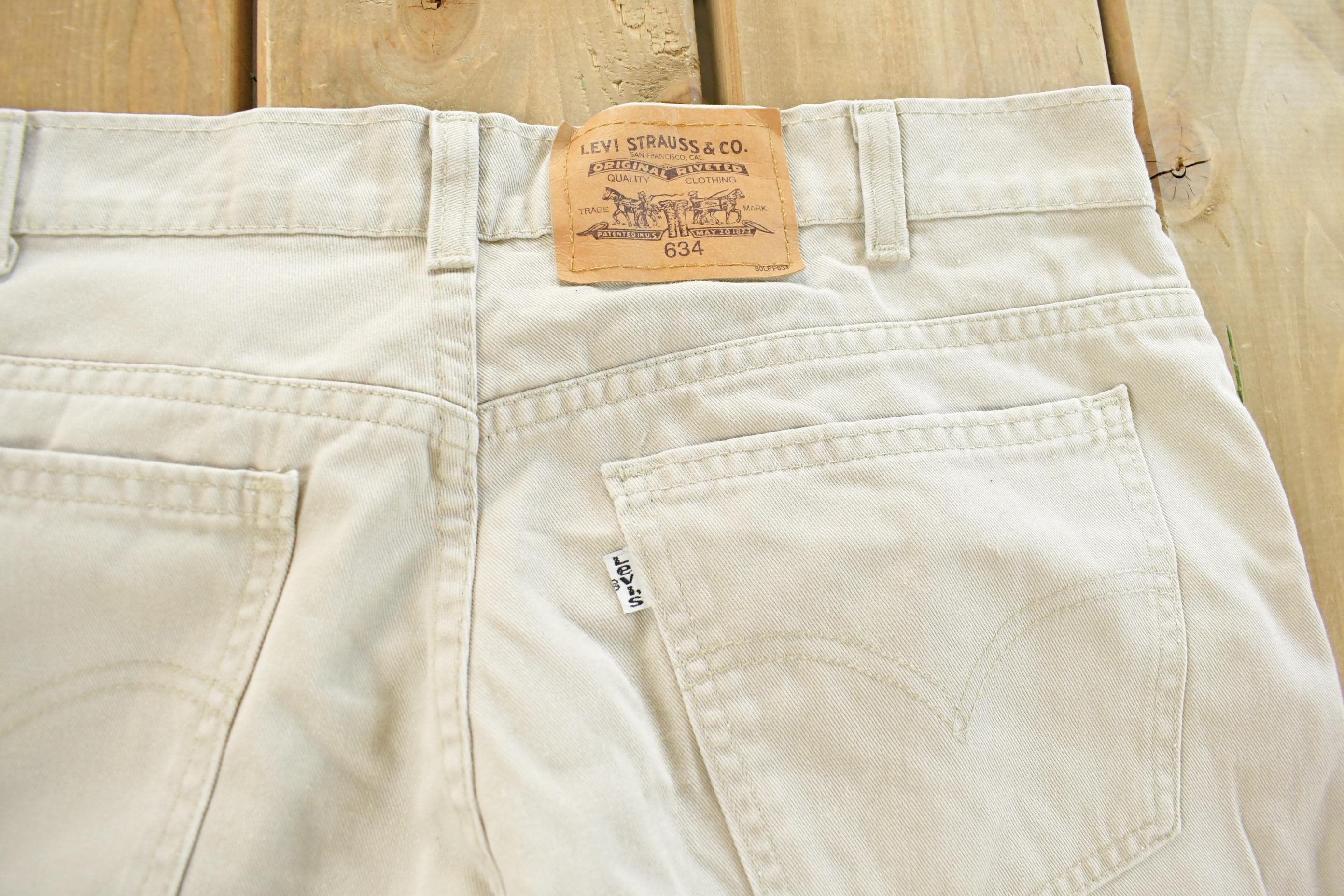 Vintage 1990s Levi's 634 Relaxed Pants Men's 33 x 30 - Image 6
