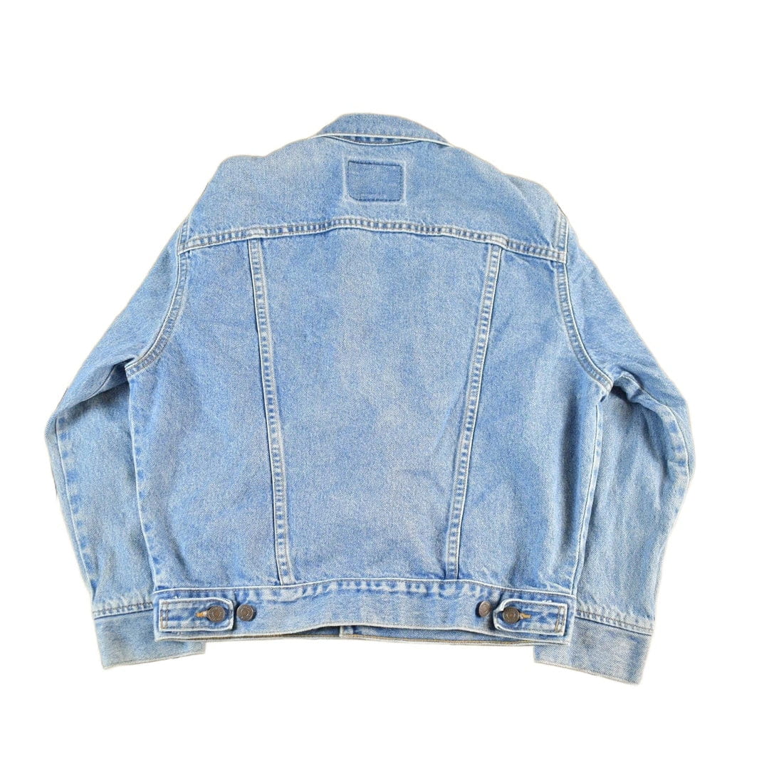 Vintage 1990s Levi's Denim Jean Trucker Jacket Men's S-M - Image 2