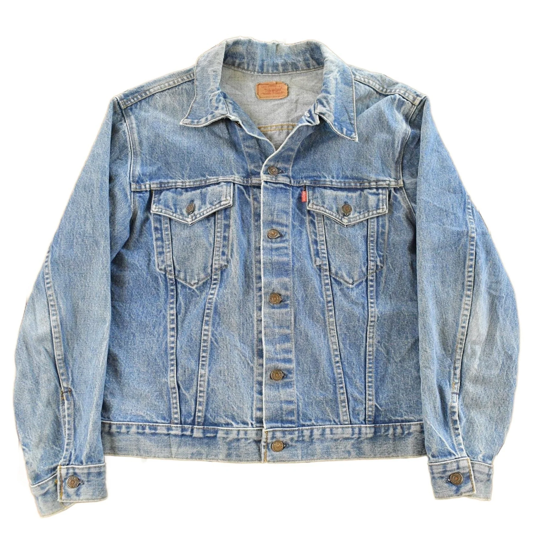 Vintage 1990s Levi's Denim Jean Trucker Men's Medium