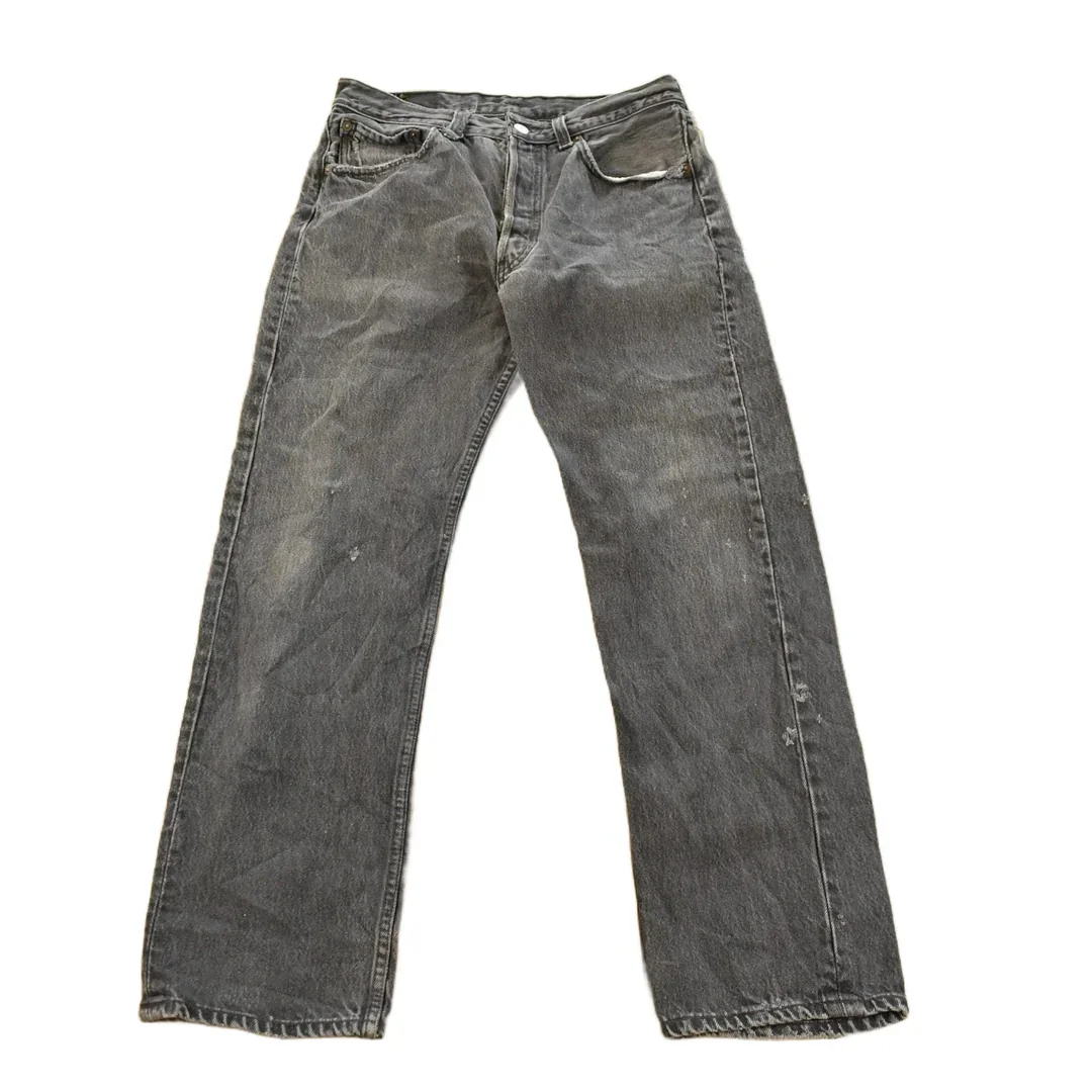Vintage 1990s Levi's Distressed 501 Original Fit Denim Jeans Men's 32 x 28