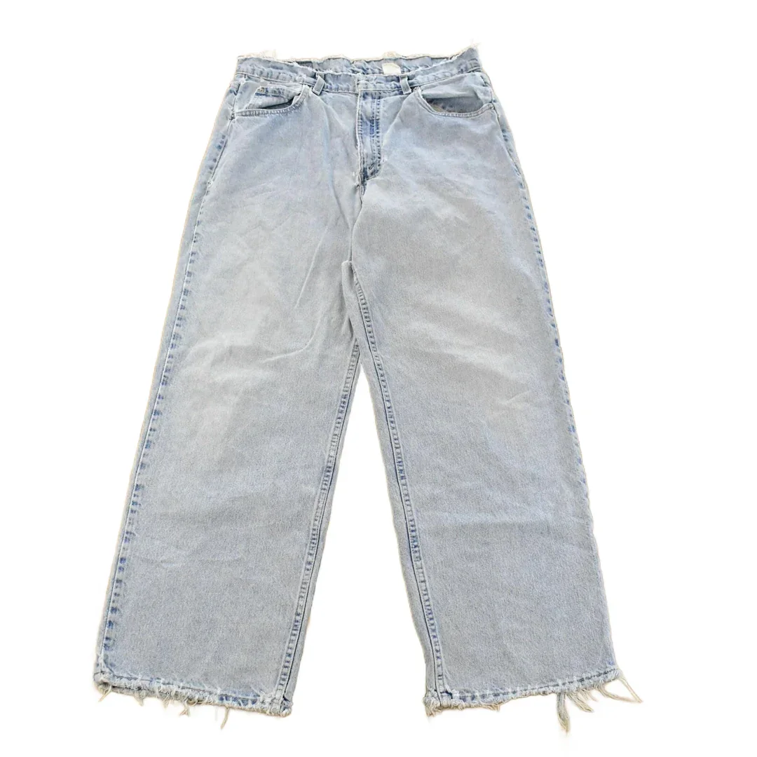 Vintage 1990s Levi's Distressed Relaxed Fit Denim Jeans Men's 32 x 29