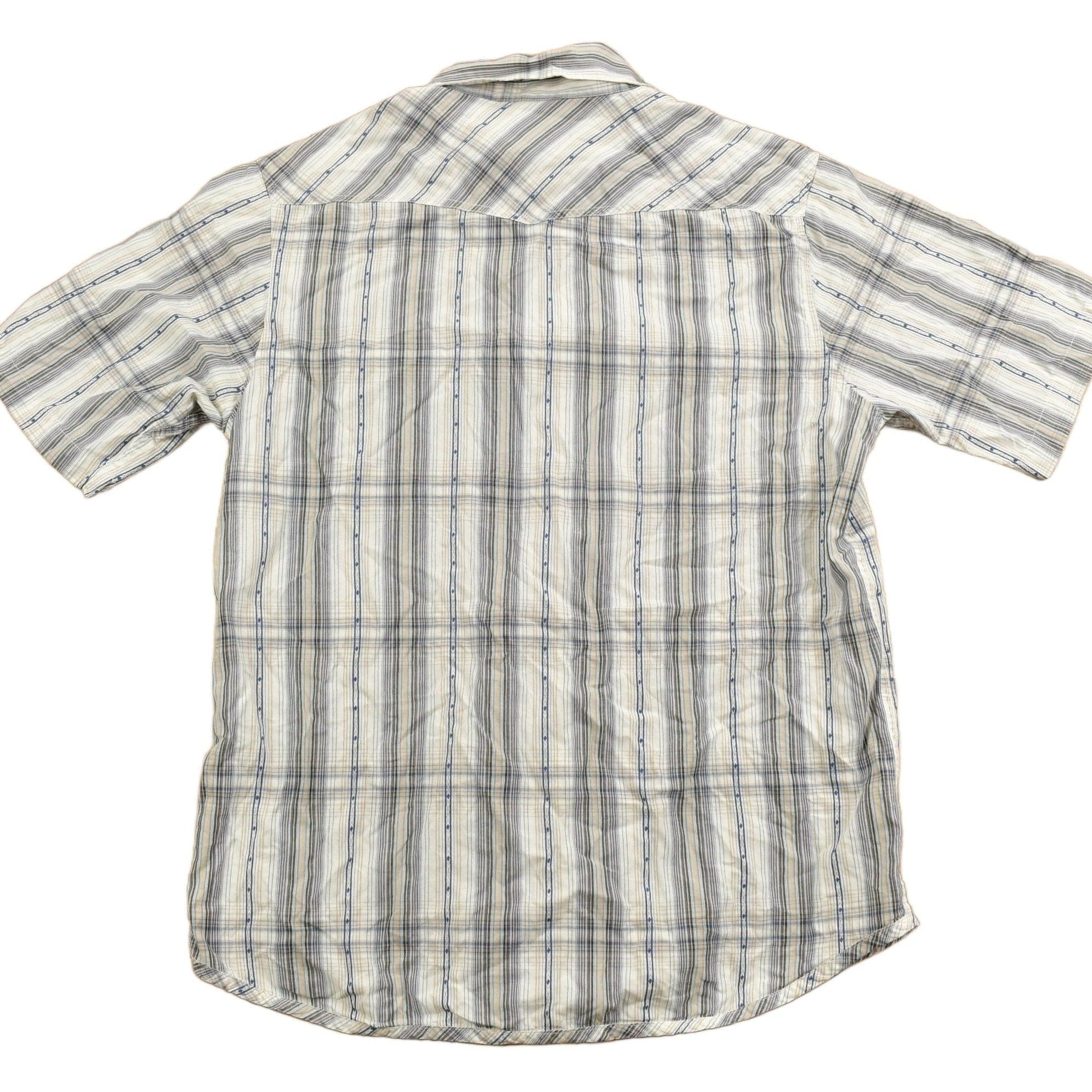 Vintage 1990s Levi's Strauss Western Flannel Button Up Shirt Men's Medium - Image 2