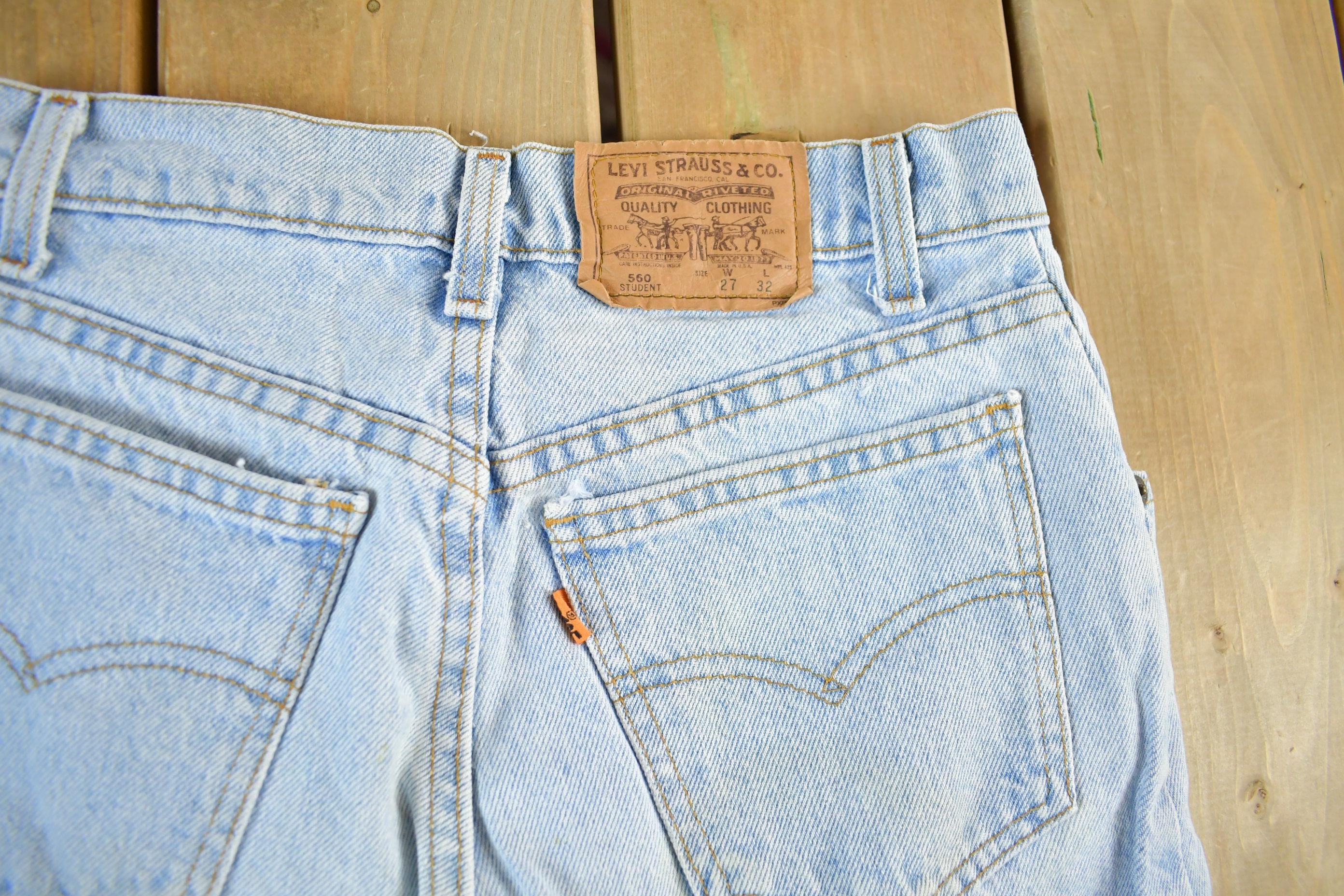 Vintage 1990s Levi's Student Denim Jeans Women's Small 26 x 31 - Image 5