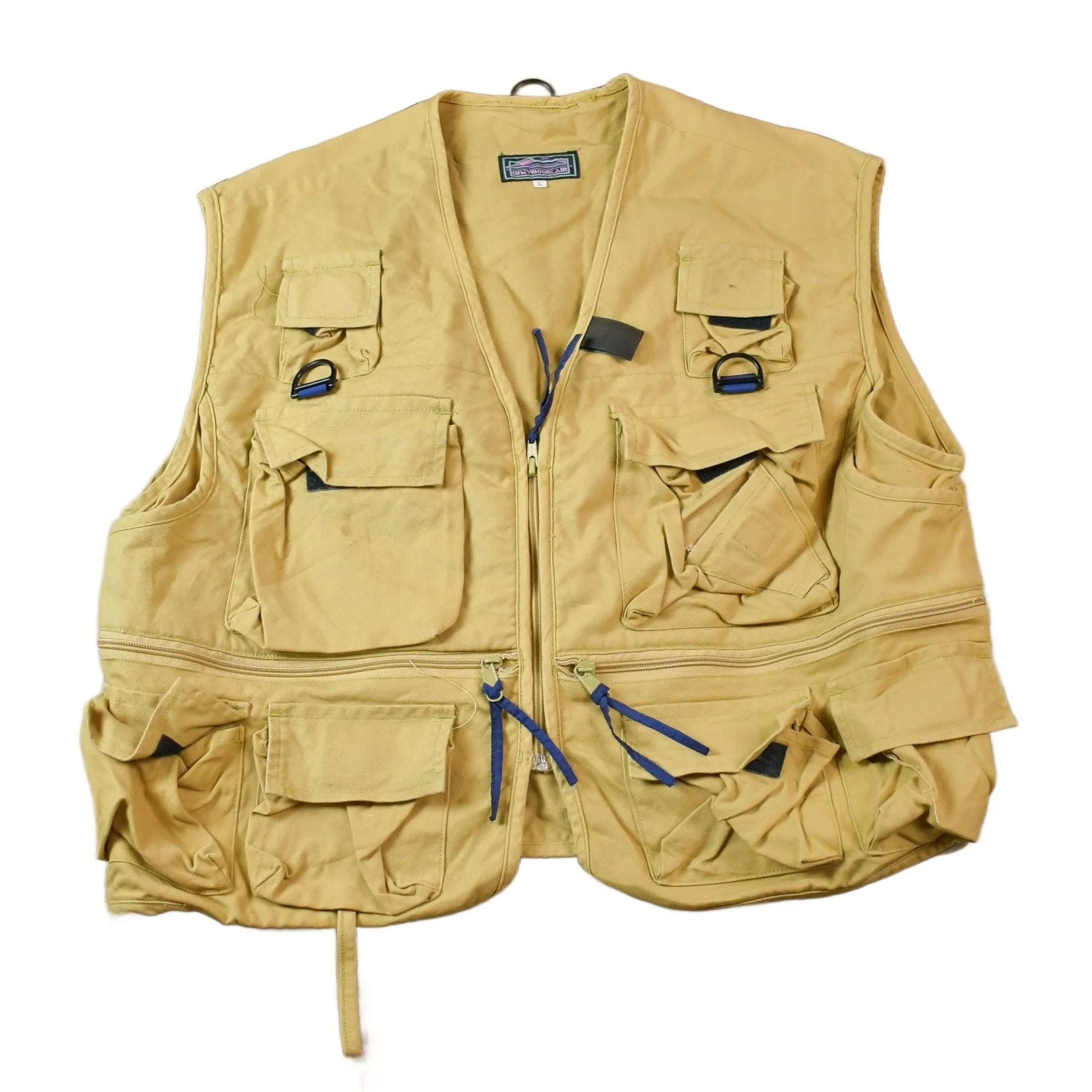 Vintage 1990s Light Fishing Tactical Vest Jacket Men's L