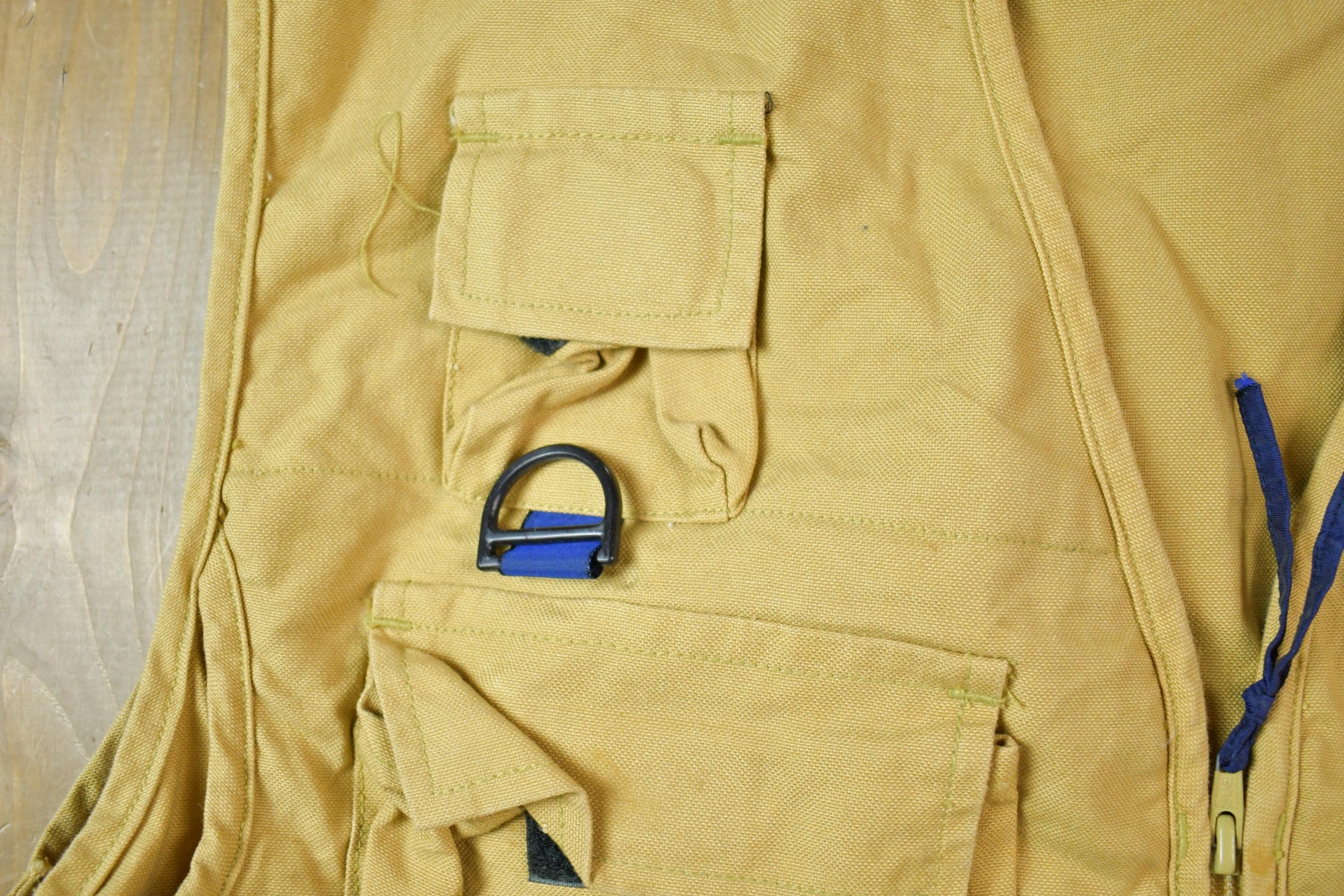 Vintage 1990s Light Fishing Tactical Vest Jacket Men's L - Image 5