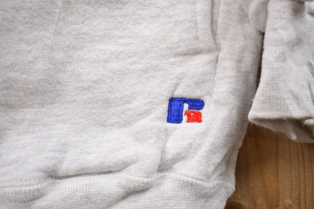 Vintage 1990s LL Bean Russel Athletic Cardigan Sweater Men's Medium - Image 7
