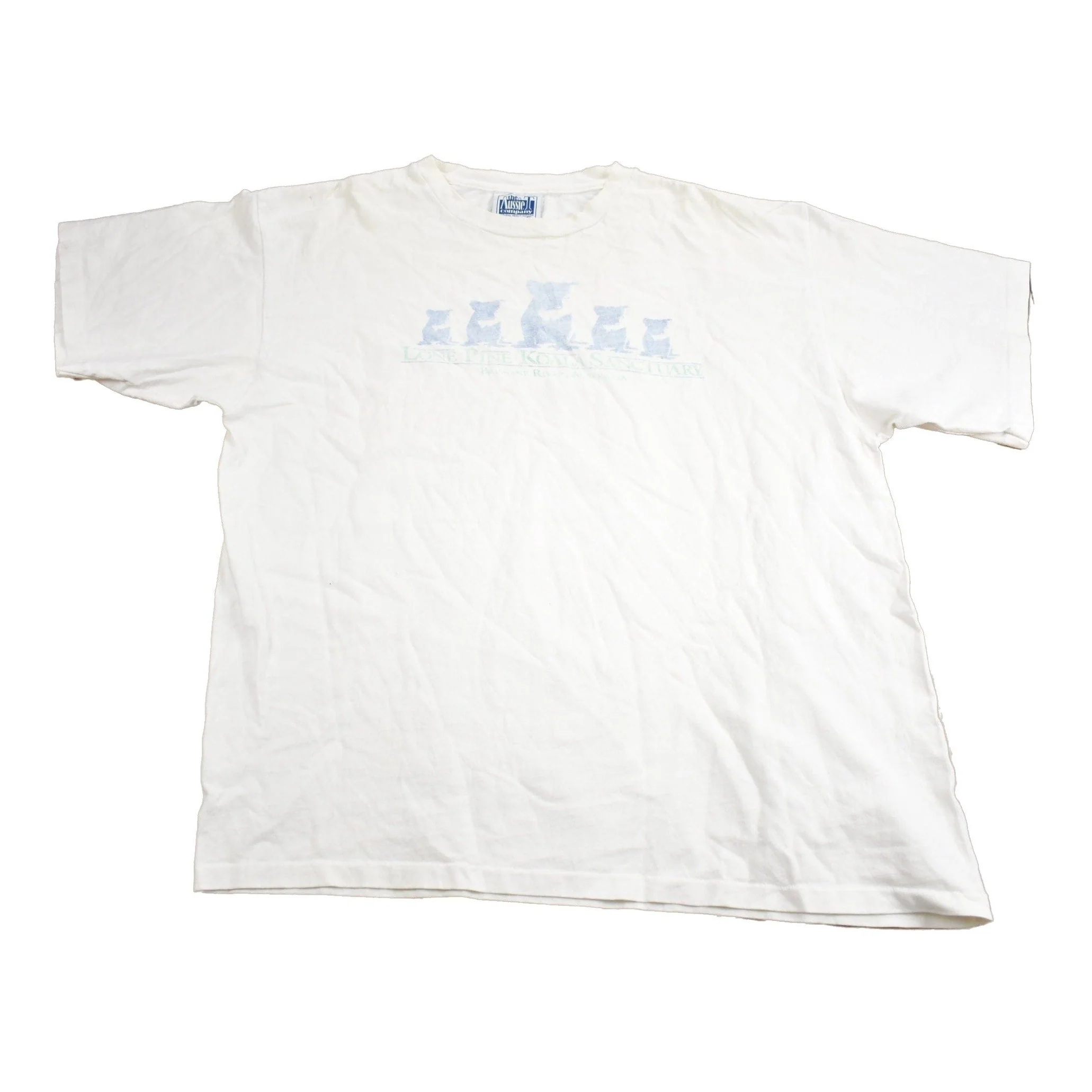 Vintage 1990s Lone Pine Koala Sanctuary Graphic T Shirt Men's Large