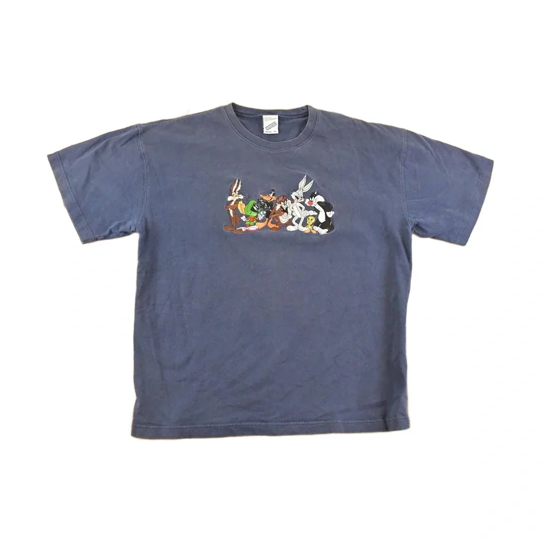 Vintage 1990's Looney Tunes Gang Souvenir Cartoon T-Shirt Men's L