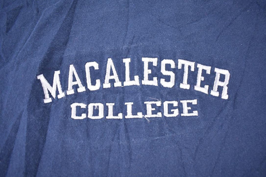 Vintage 1990s Macalester College Jansport Embroidered Long T-Shirt Men's Medium - Image 4