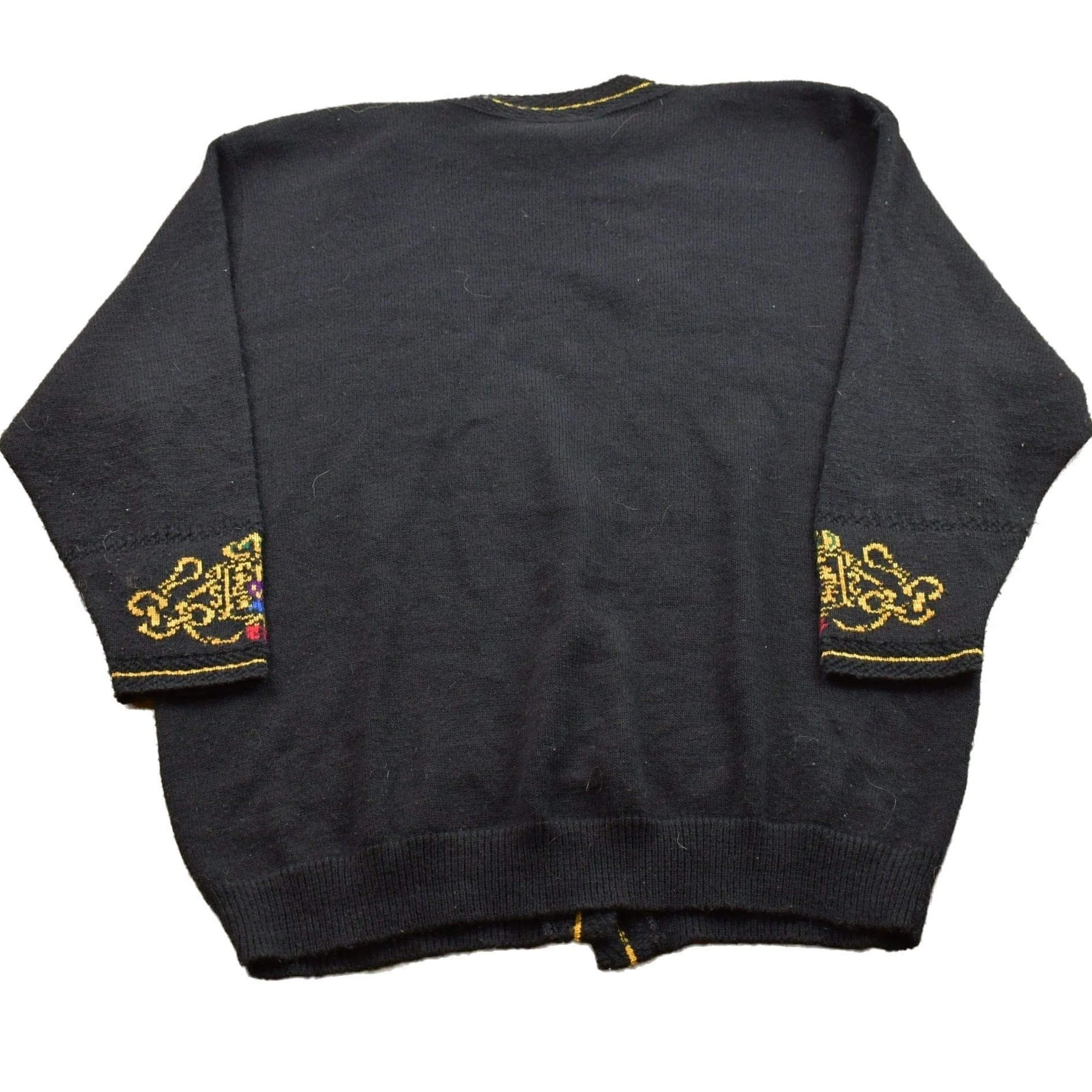 Vintage 1990s Maggie Mcnaughton Cardigan Sweater Men's 2XL - Image 2