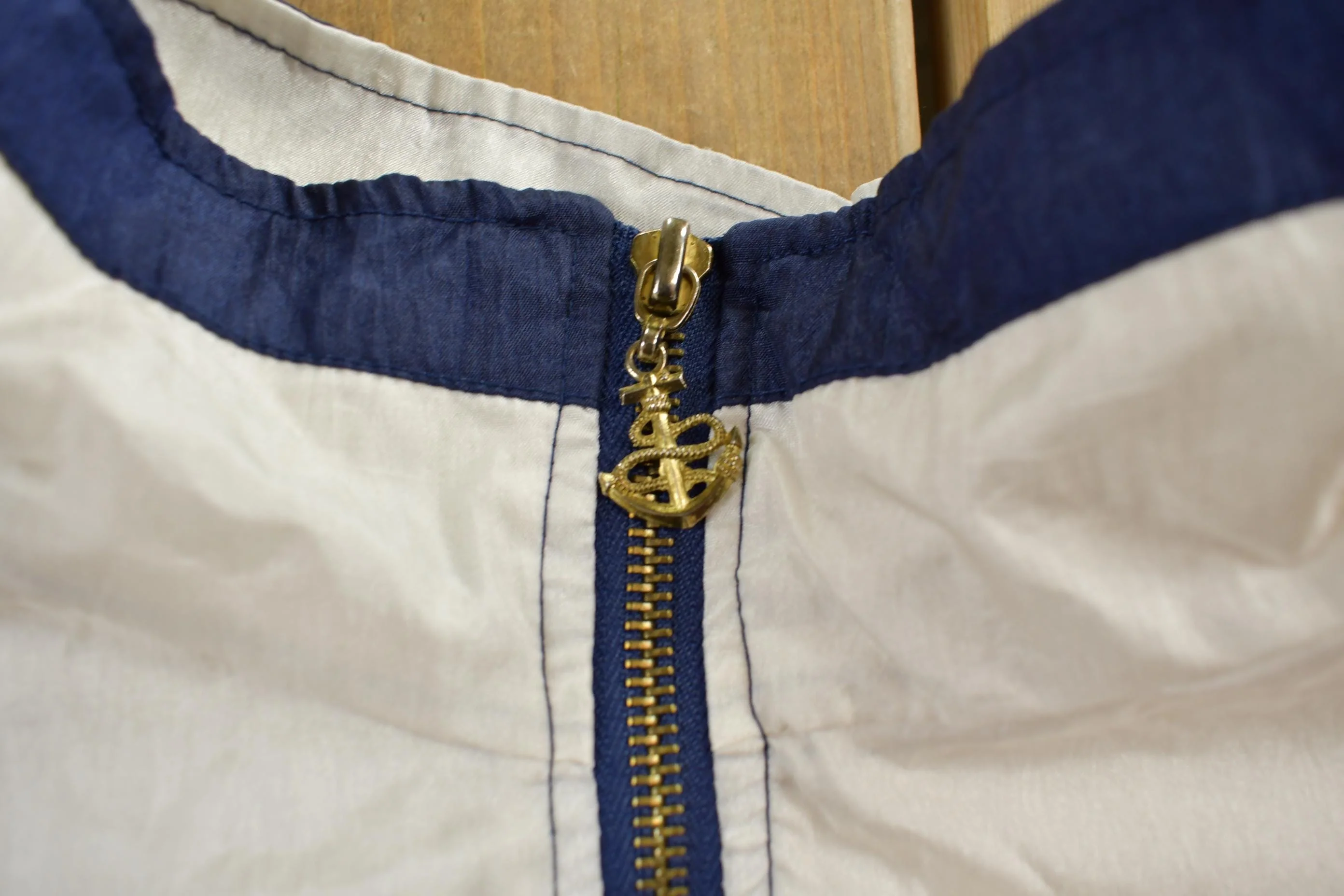 Vintage 1990s Marine Club Nautical Light Jacket Men's Large - Image 5