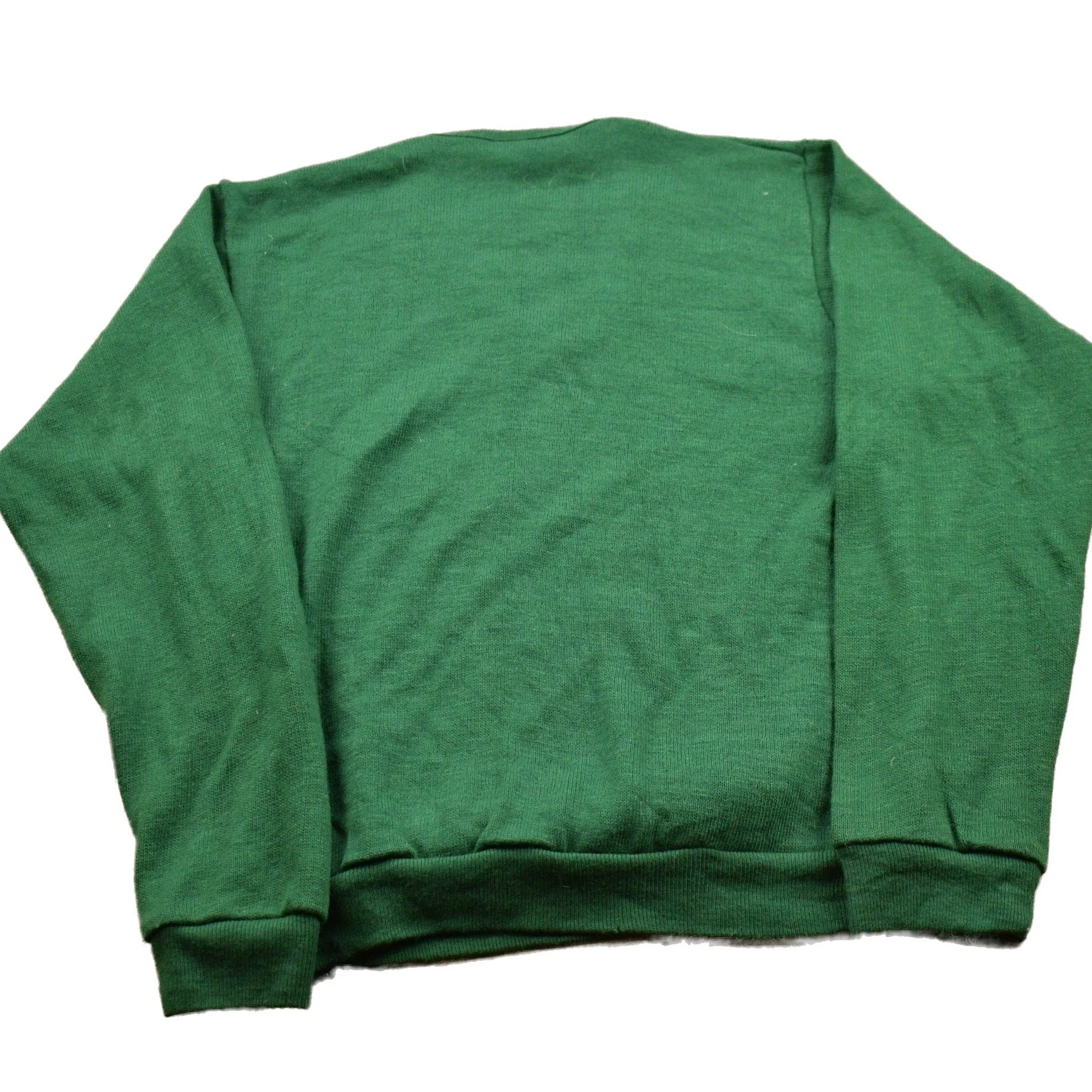 Vintage 1990s Marinette Catholic Central Michigan Knit Uniform Sweatshirt Men's 2XS - Image 2