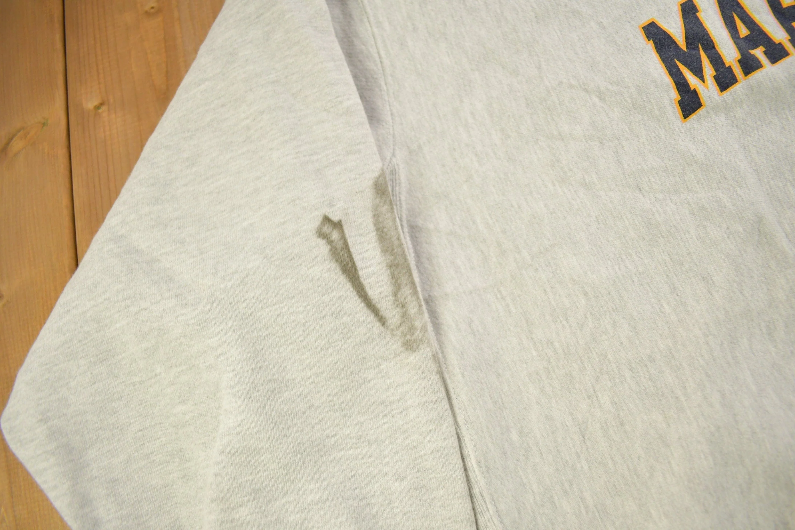 Vintage 1990s Marquette University Champion Reverse Weave Crewneck Sweatshirt Men's 2XL - Image 4