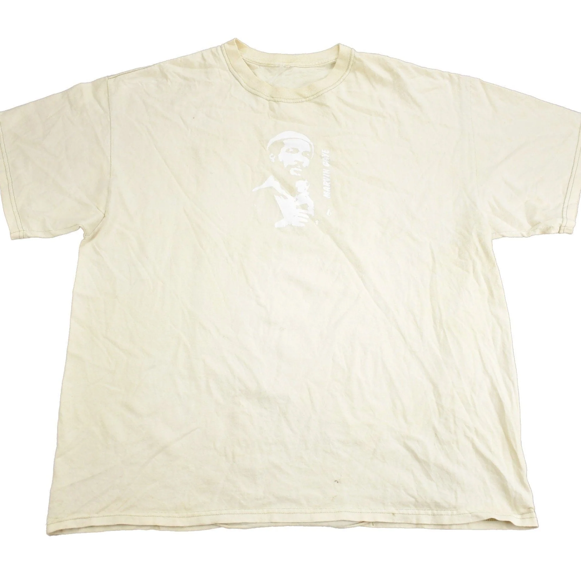 Vintage 1990s Marvin Gaye Graphic T Shirt Men's XL