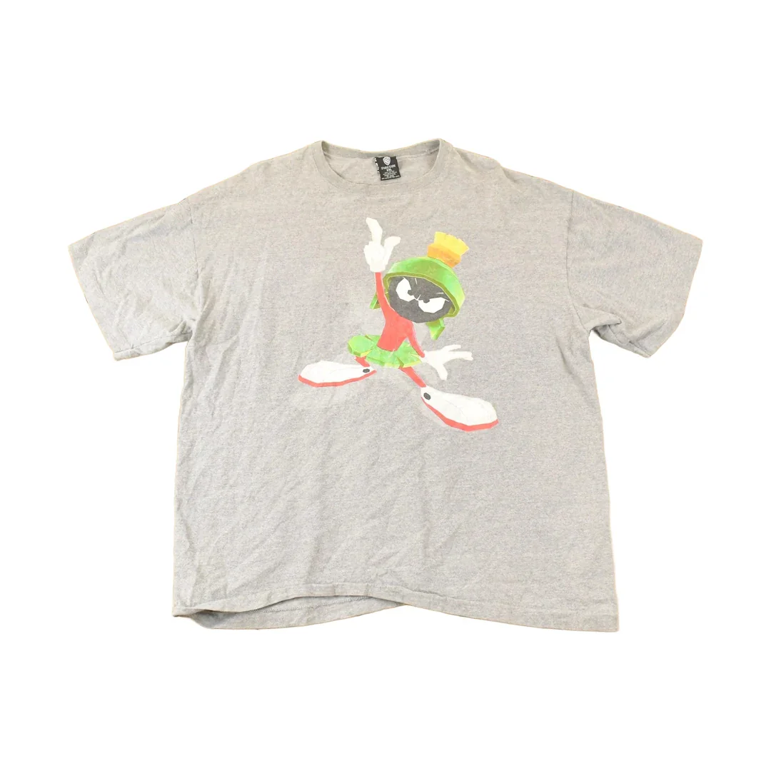 Vintage 1990s Marvin The Martian Warner Bros Studio Store Souvenir T-Shirt Men's XL