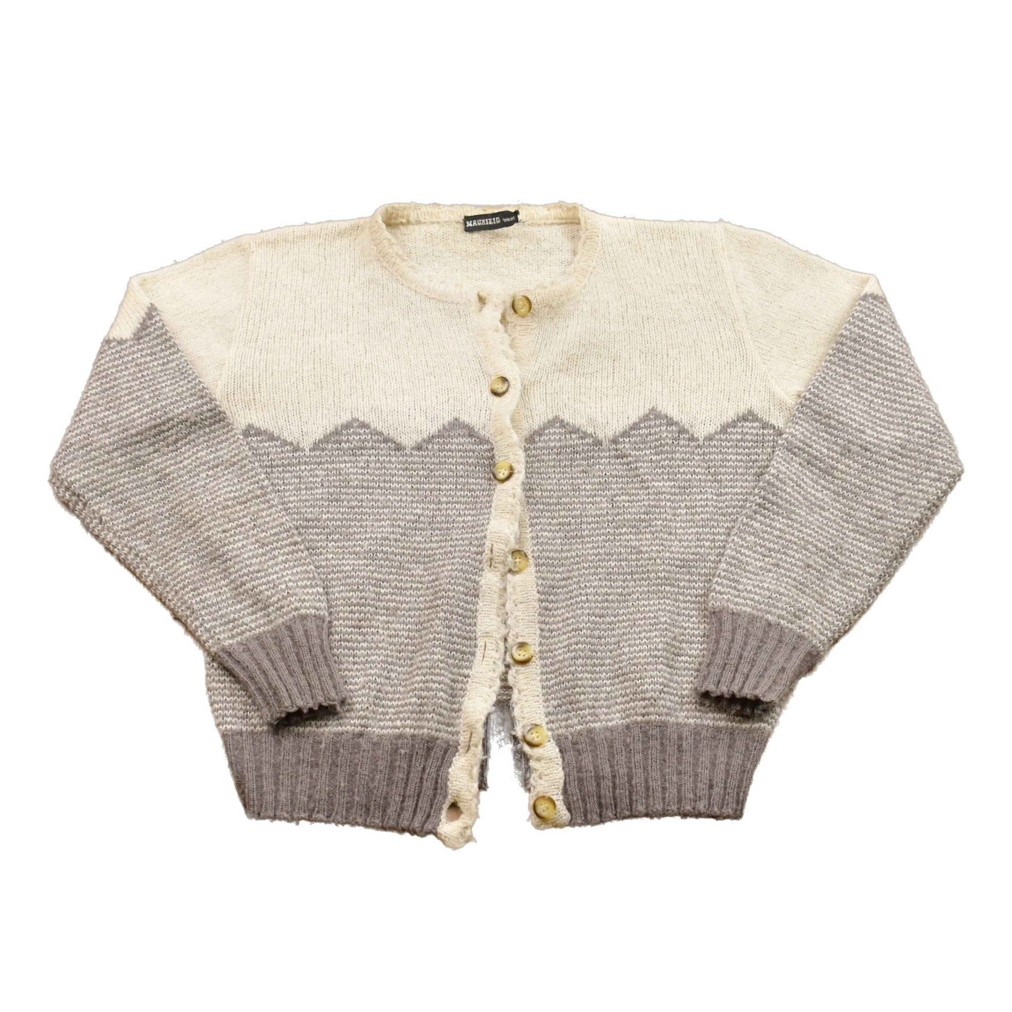 Vintage 1990s Maurizo Button Up Cardigan Sweater
