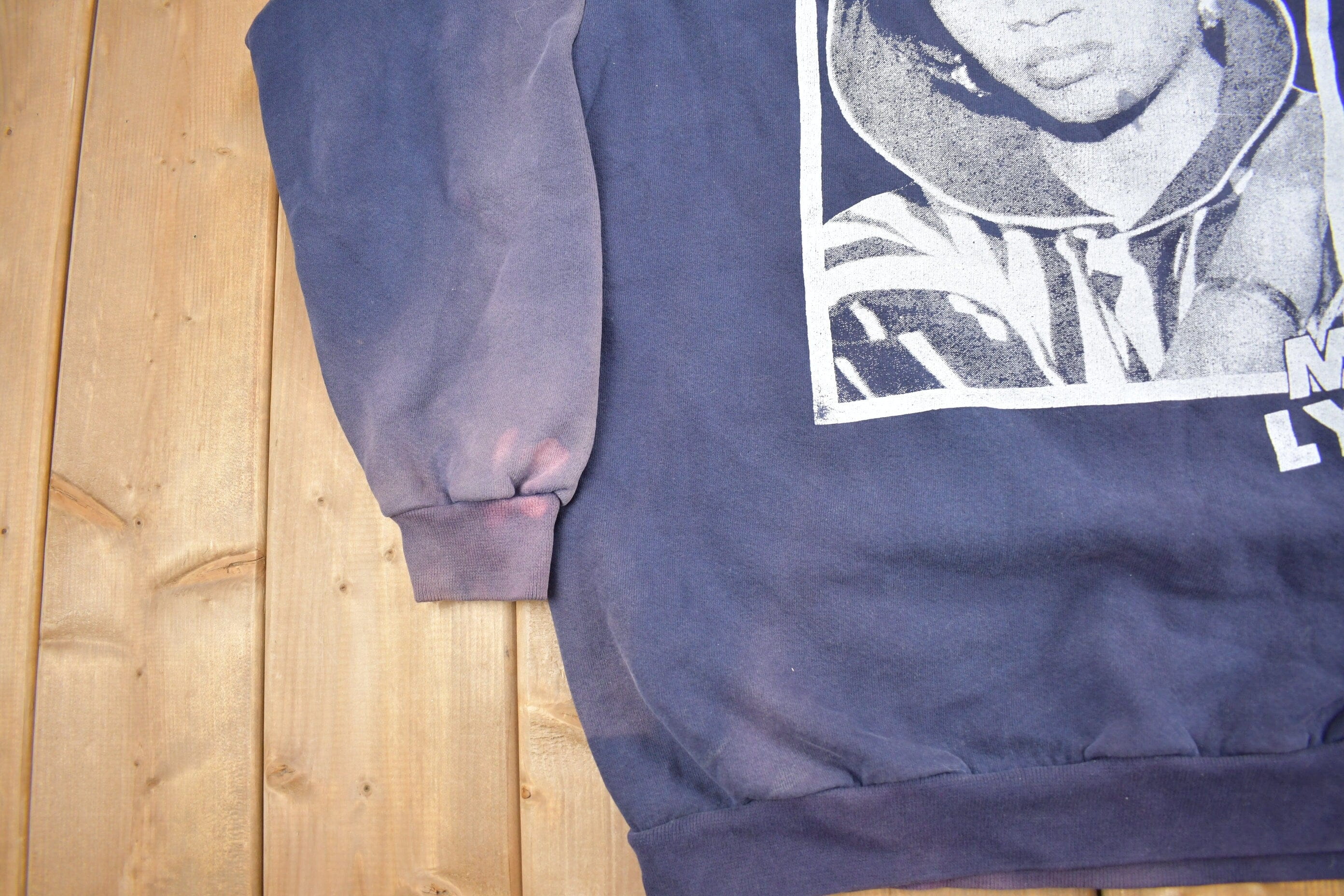 Vintage 1990s MC Lyte Ruff Neck Crewneck Sweatshirt - Image 4