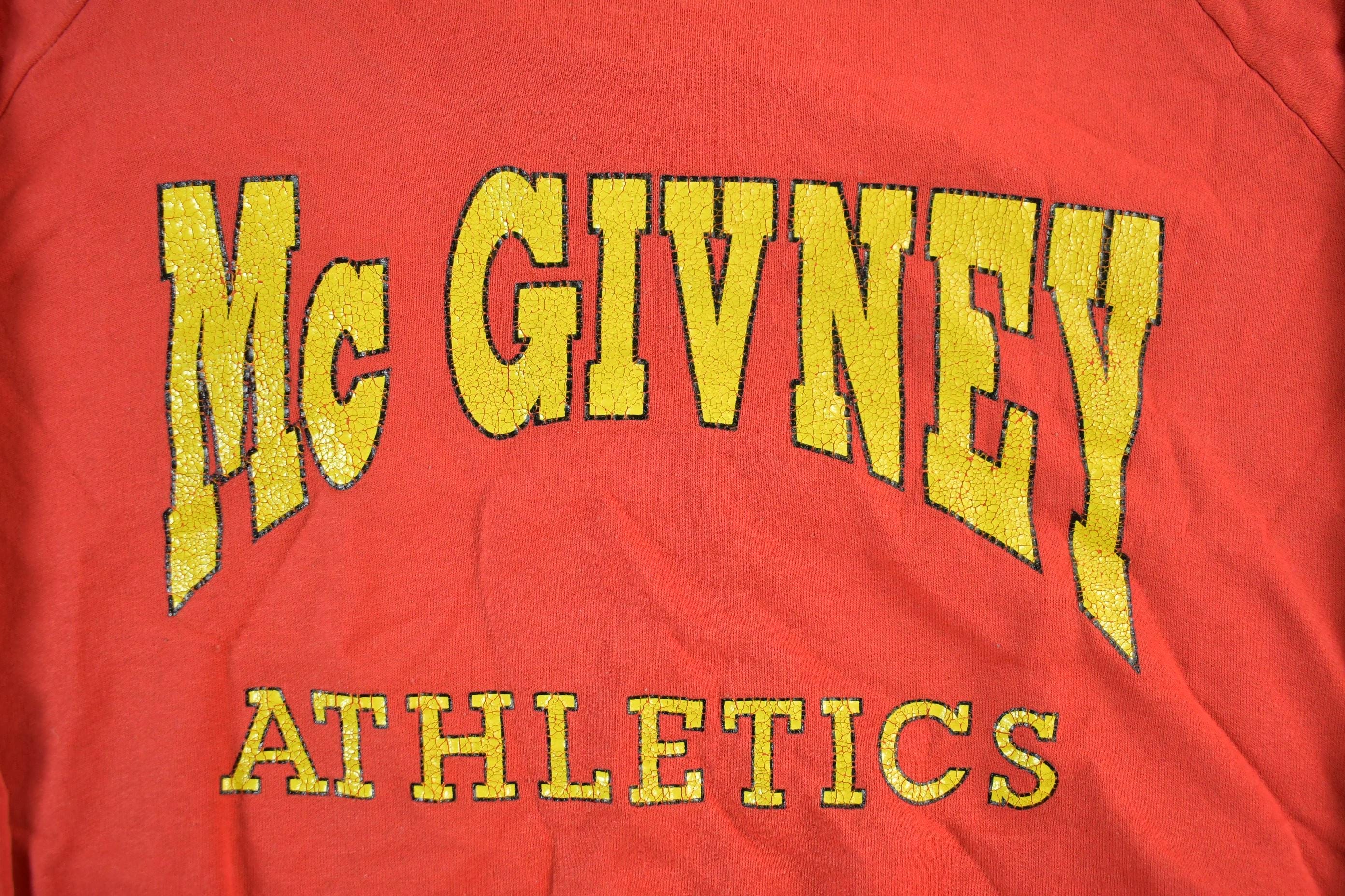 Vintage 1990s McGivney Athletics Collegiate Crewneck Mens Large - Image 3
