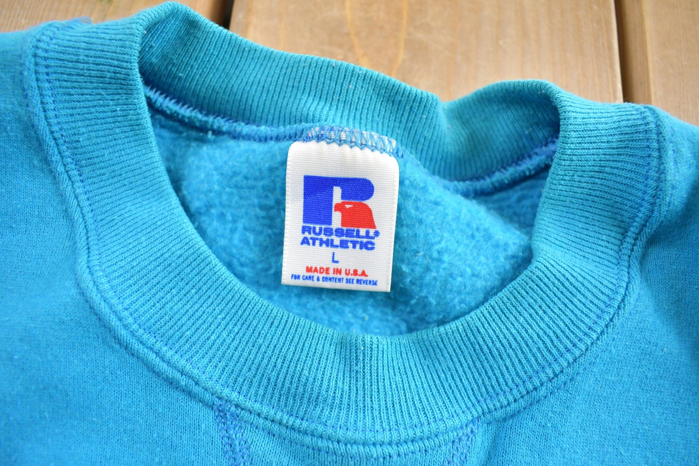 Vintage 1990s Michigan State University Collegiate Crewneck Men's Medium - Image 5