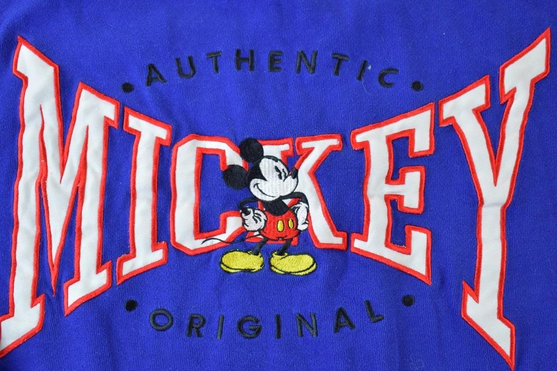 Vintage 1990s Mickey Mouse Disney Crewneck Men's Large - Image 3