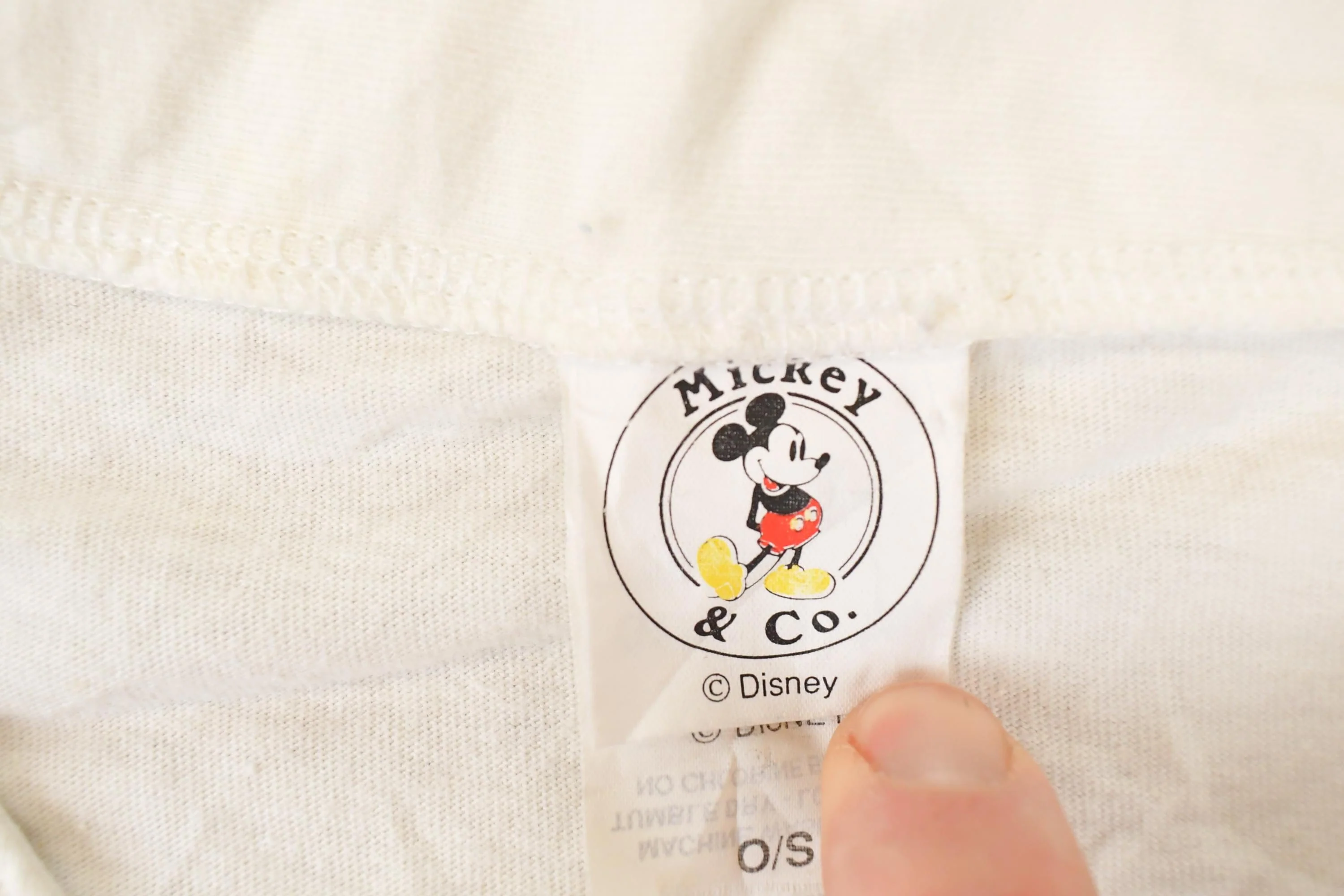 Vintage 1990s Mickey Mouse Embroidered Button Up Disney Shirt Men's L - Image 4
