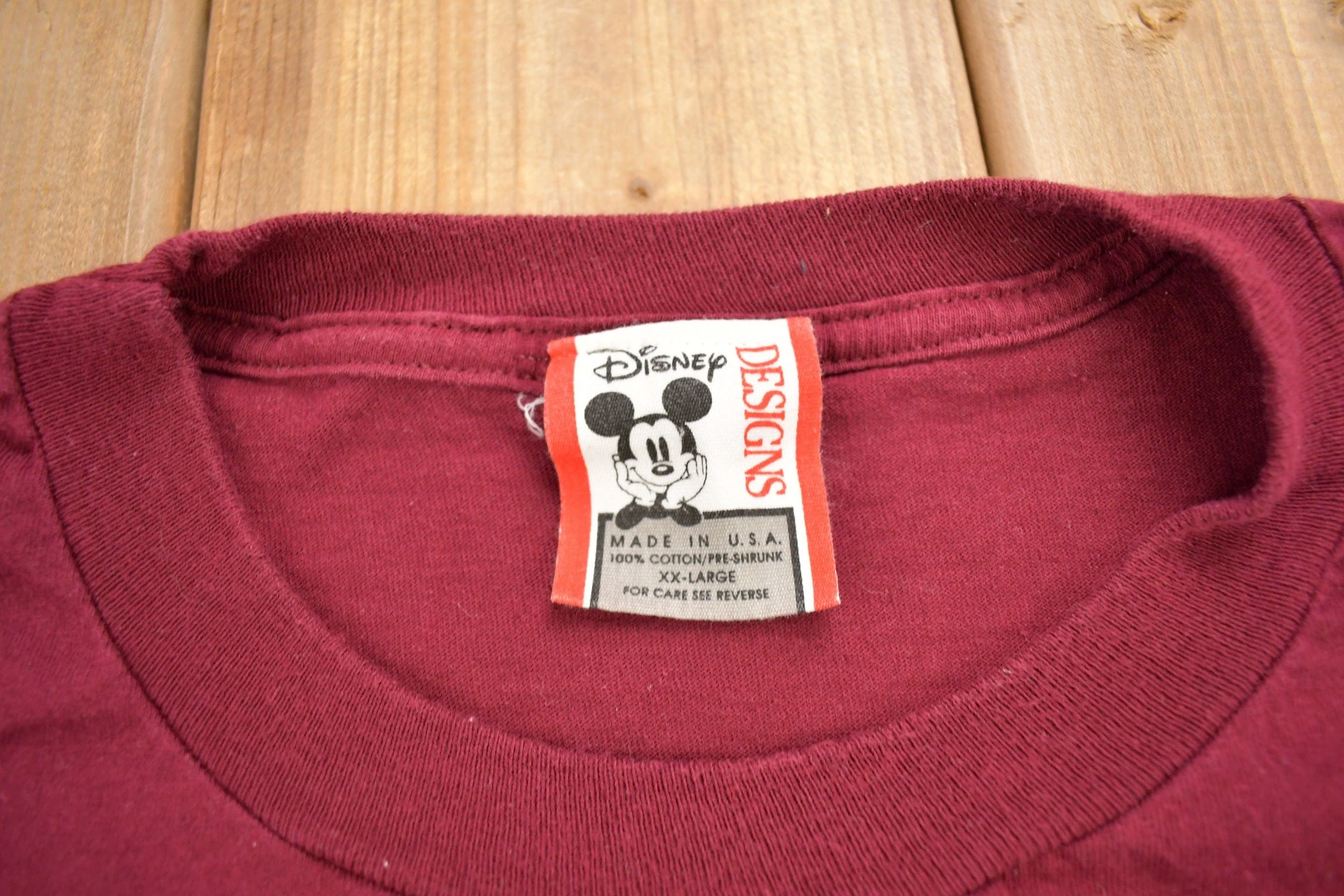 Vintage 1990s Mickey Mouse The Twilight Zone Tower of Terror T Shirt Men's 2XL - Image 5