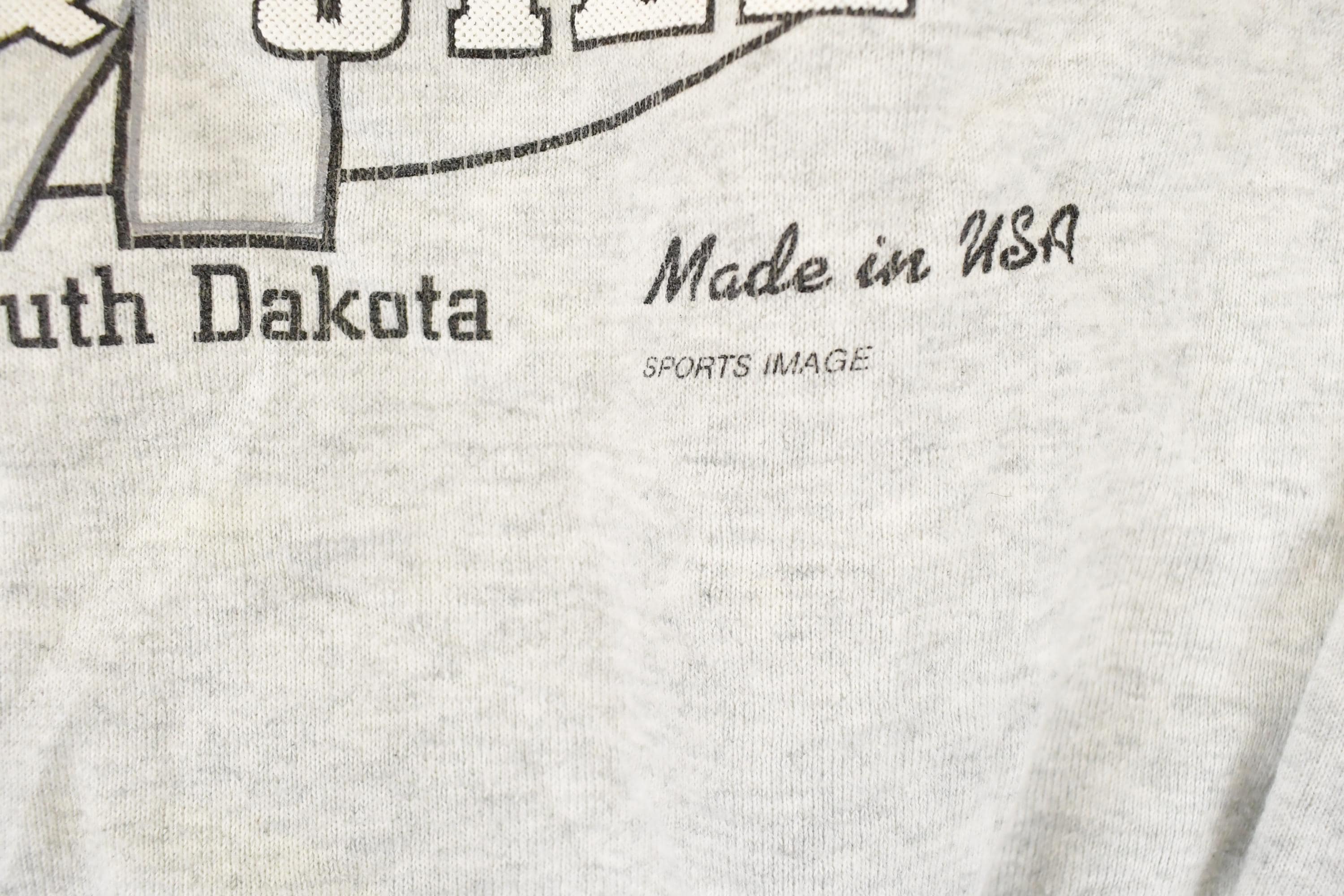 Vintage 1990s Mikes Jack N Jill Graphic Print Crewneck Sweatshirt Mens L - Image 4