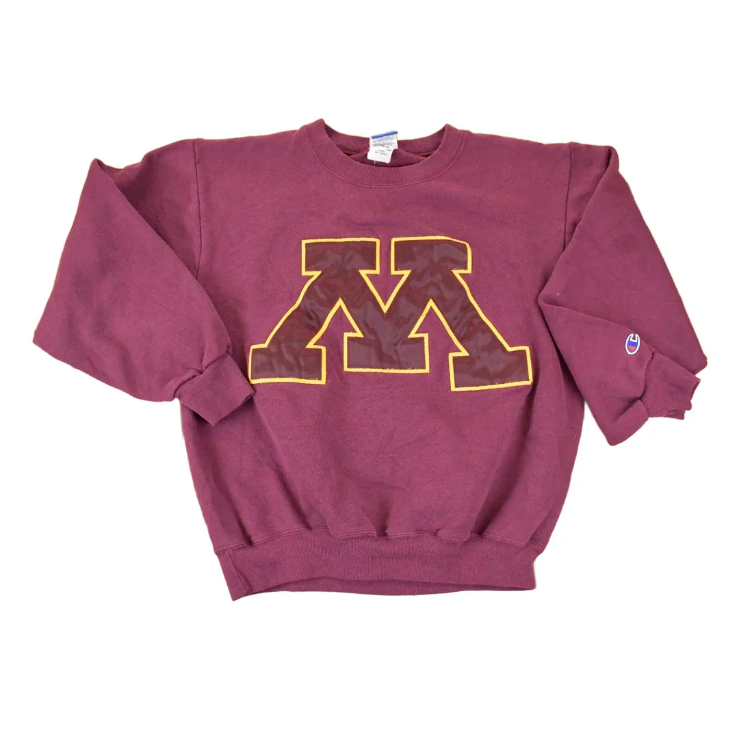 Vintage 1990s Minnesota Embroidered Champion Sweatshirt Womens XL