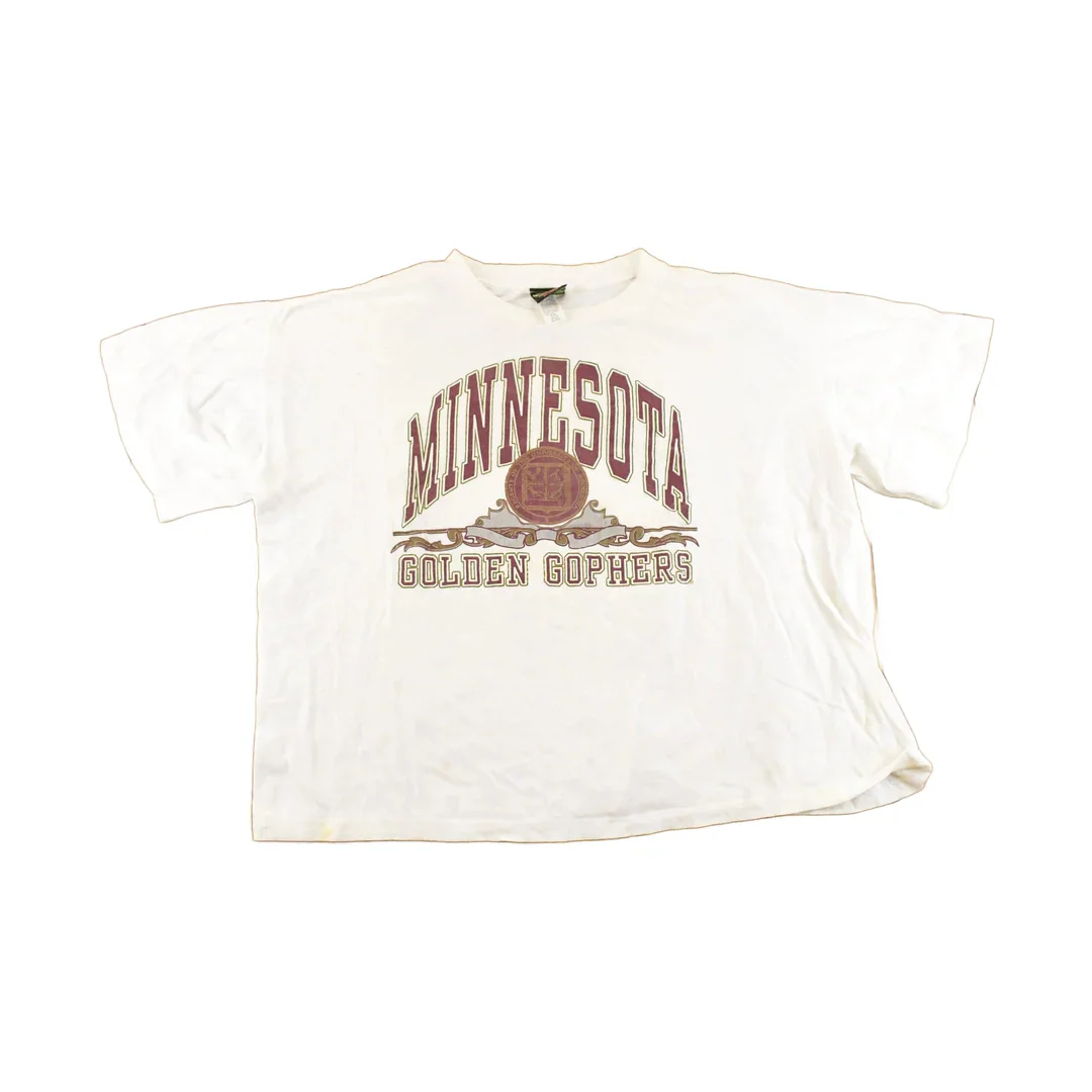 Vintage 1990s Minnesota Golden Gophers Collegiate T-Shirt Men's XXL