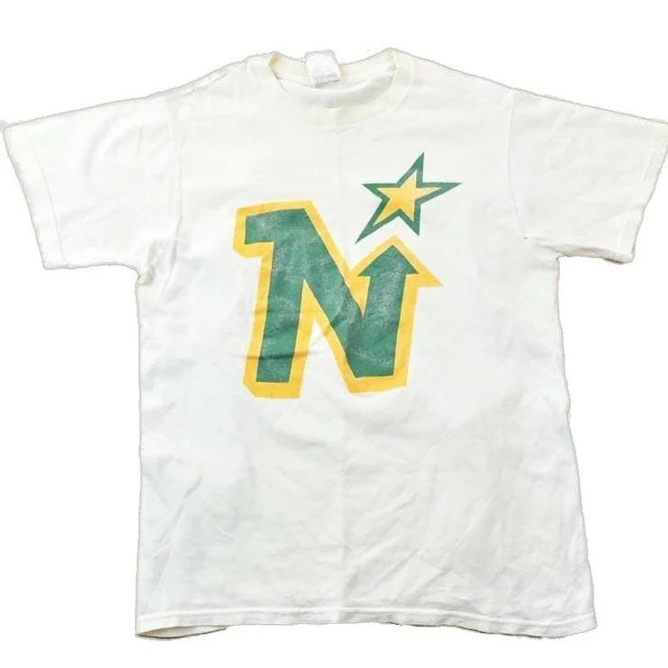Vintage 1990s Minnesota North Stars NHL Graphic T-Shirt Men's Large