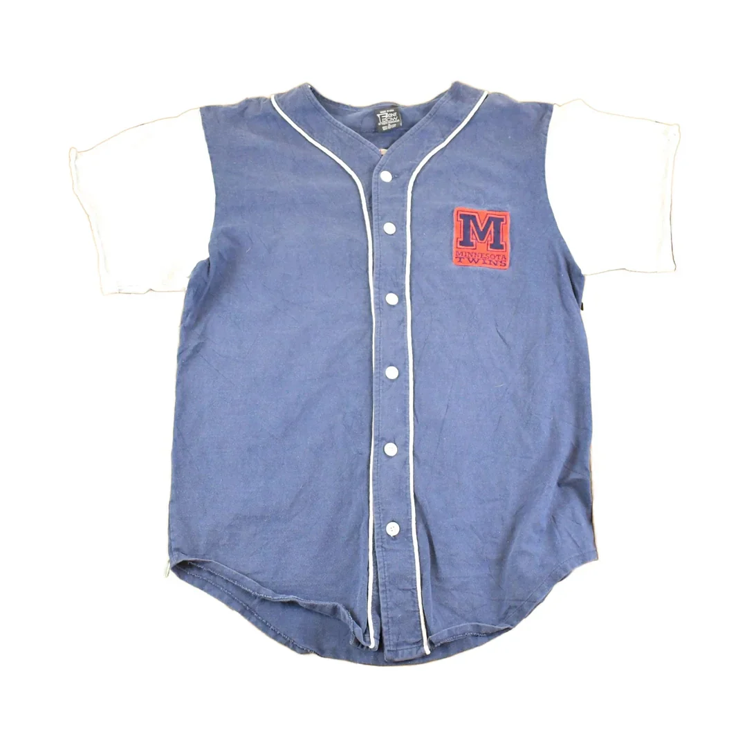 Vintage 1990s Minnesota Twins MLB Baseball Jersey T-Shirt Men's M