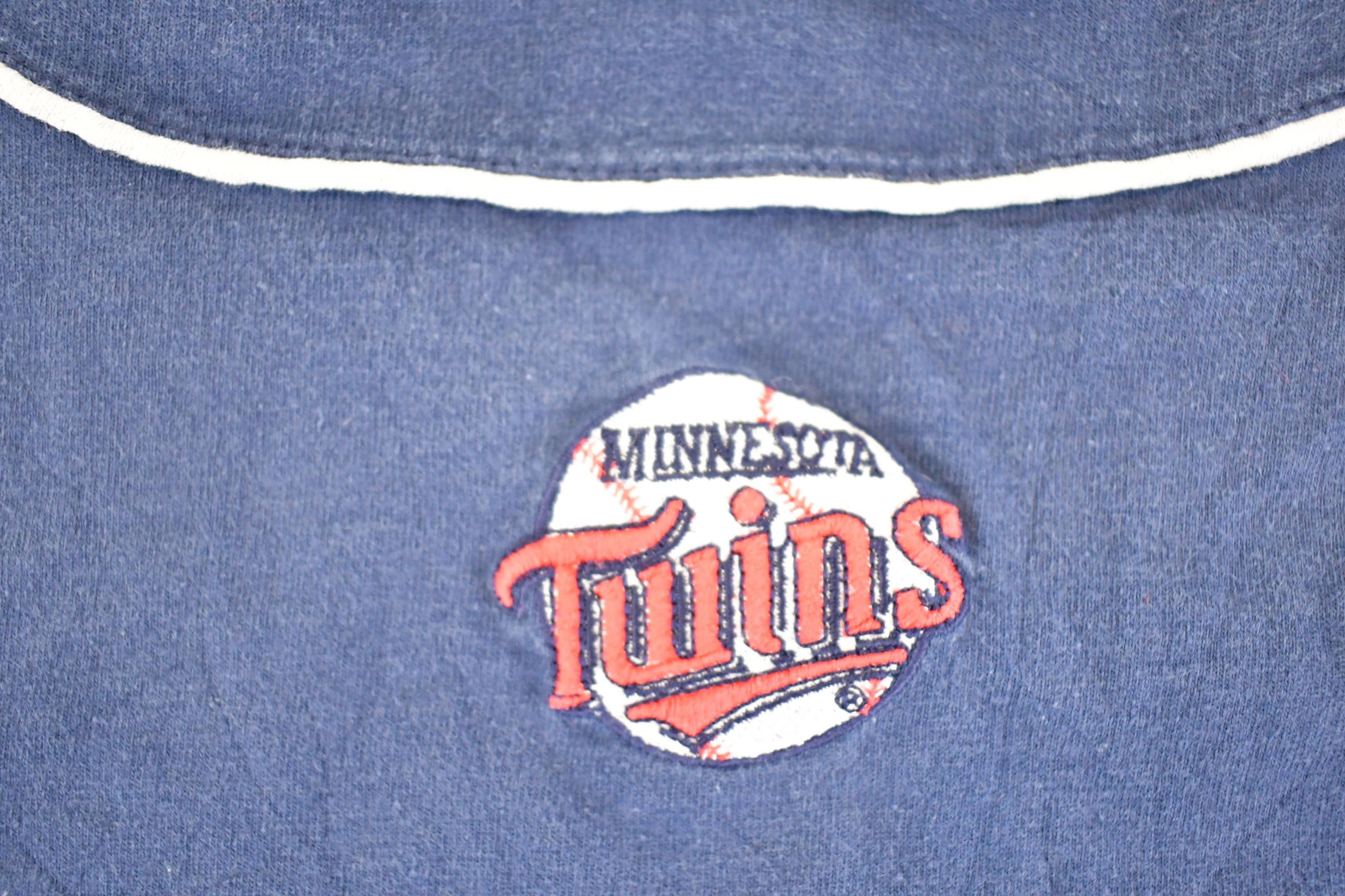 Vintage 1990s Minnesota Twins MLB Baseball Jersey T-Shirt Men's M - Image 4