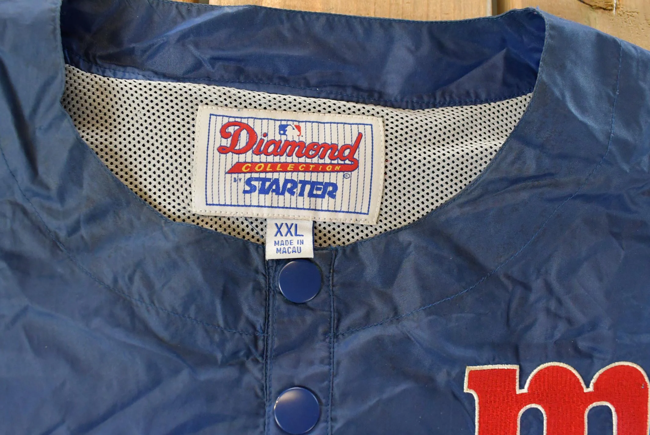 Vintage 1990s Minnesota Twins Starter MLB Batting Cage Pullover Jacket Men's 2XL - Image 4