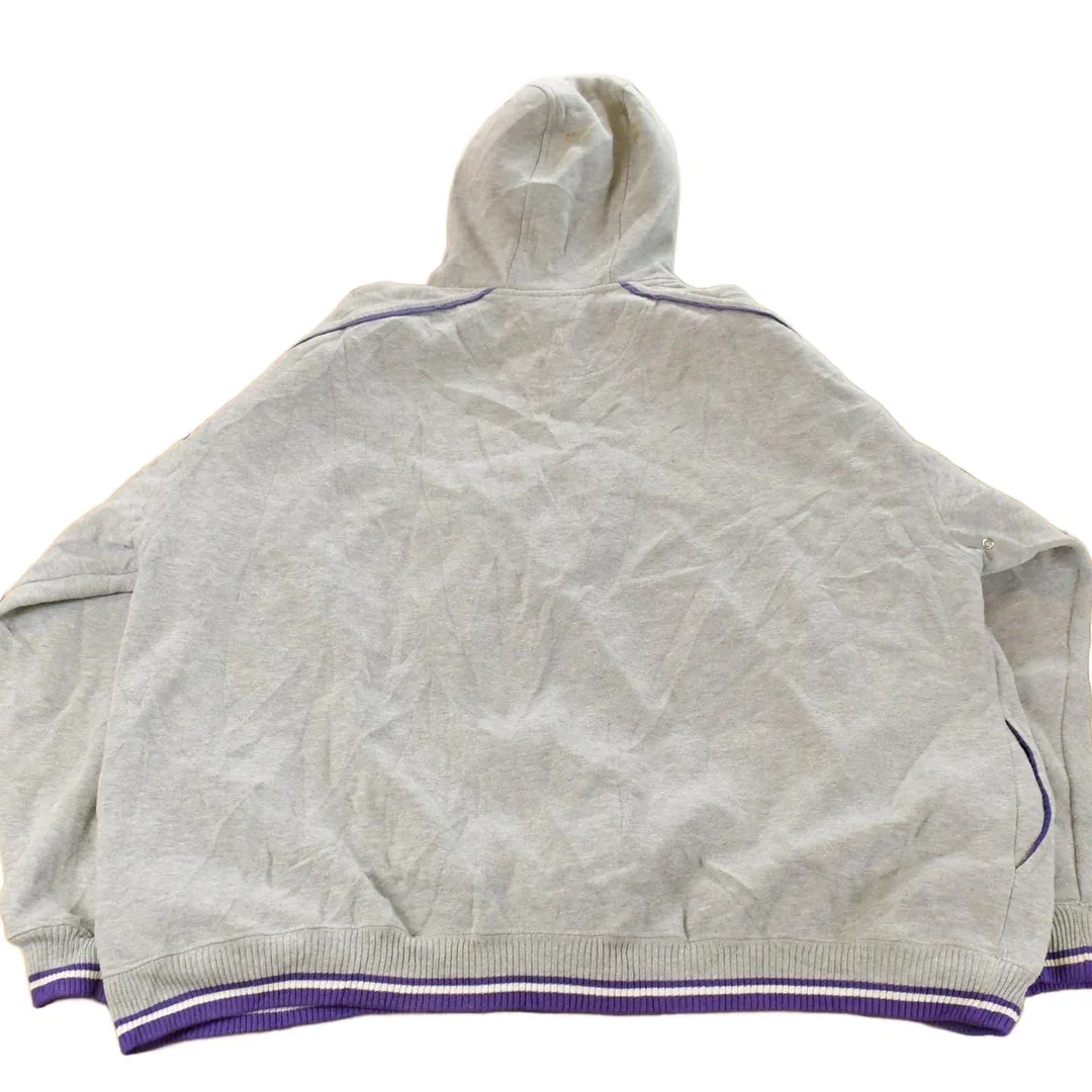 Vintage 1990s Minnesota Vikings Lee Sport NFL Hoodie Men's 2XL - Image 2