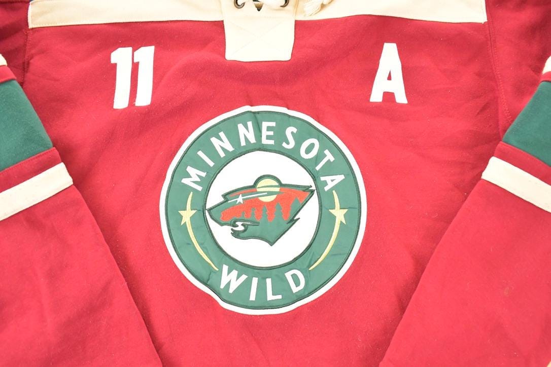 Minnesota Wild Old Time Hockey NHL Hoodie Sweatshirt Men's XL - Image 6
