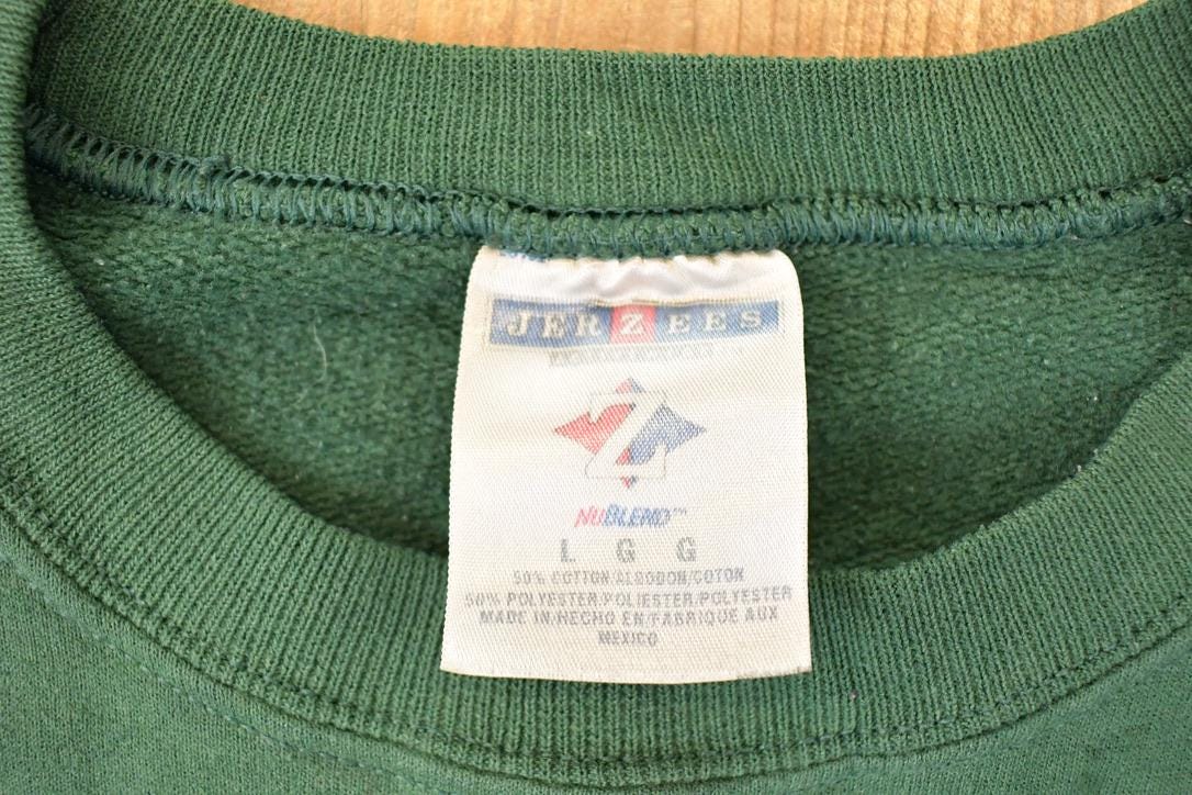 Vintage 1990s Minnesota Wild Winery Graphic Print Crewneck Sweatshirt Men's L - Image 4