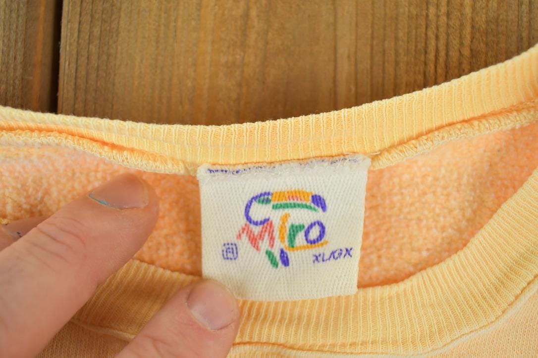 Vintage 1990s Miro Cozumel Crewneck Sweatshirt Men's XL - Image 3